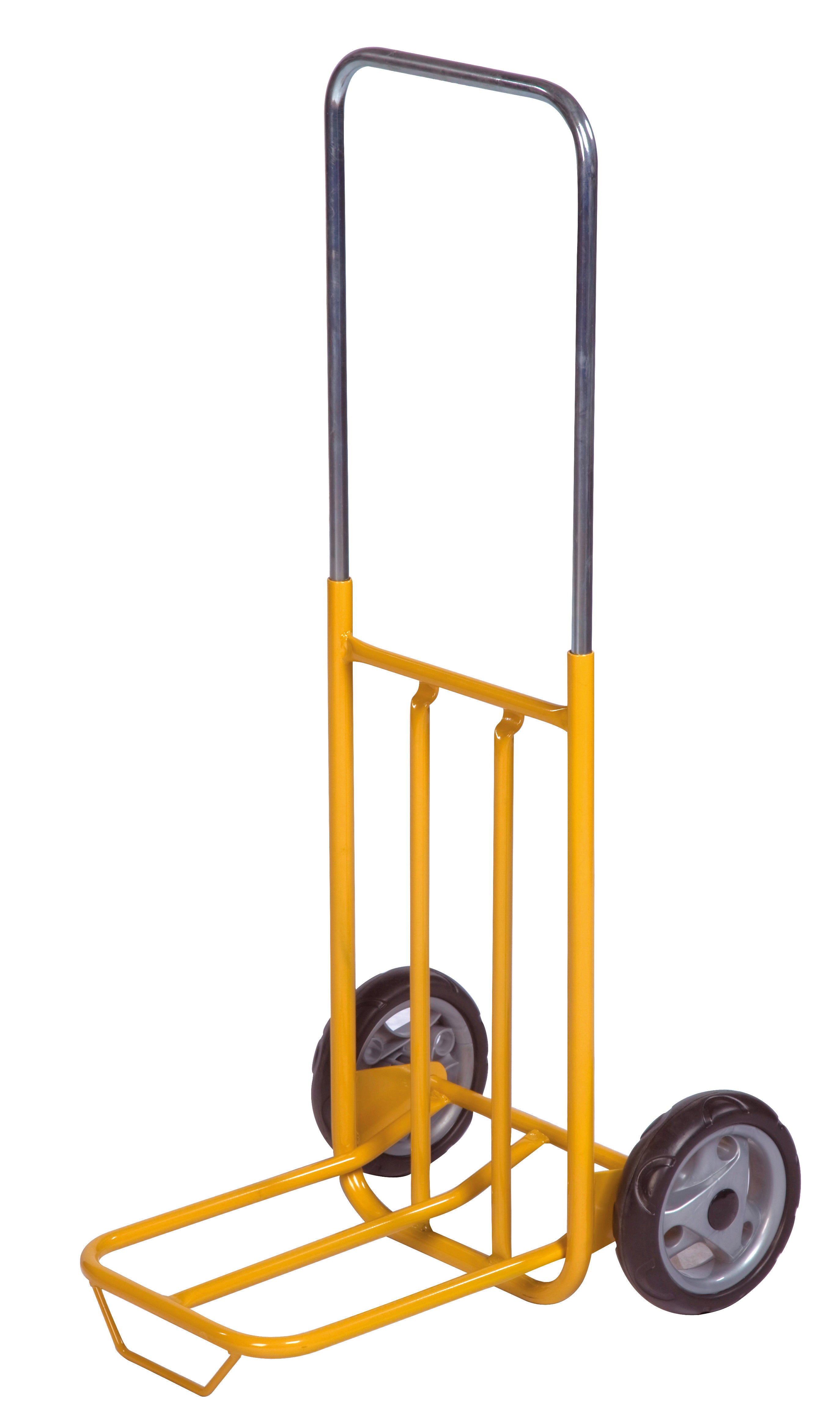 Yellow luggage cart 500 x 420 x 1000 load 50Kg Kongamek