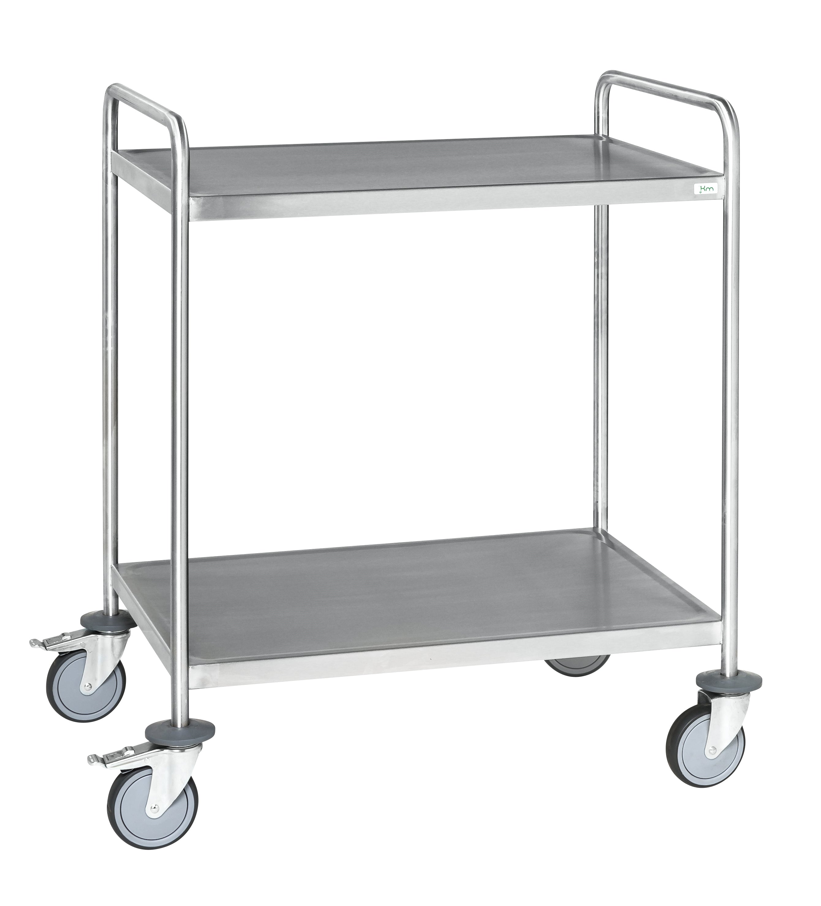 Stainless steel smart carts with brakes 880 x 500 x 965 Kongamek