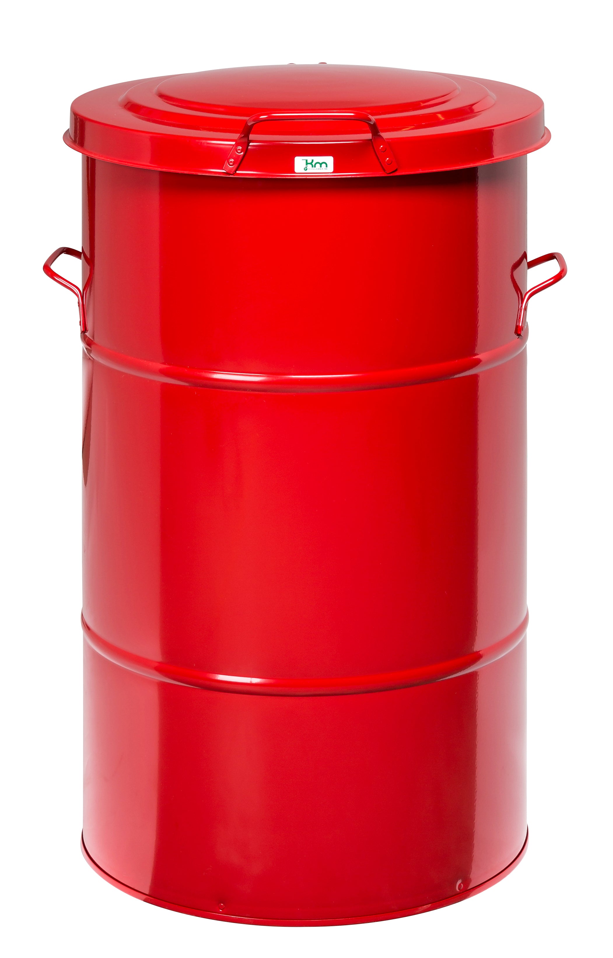 Waste container 115 L Red 490 x 490 x 805 - Kongamek