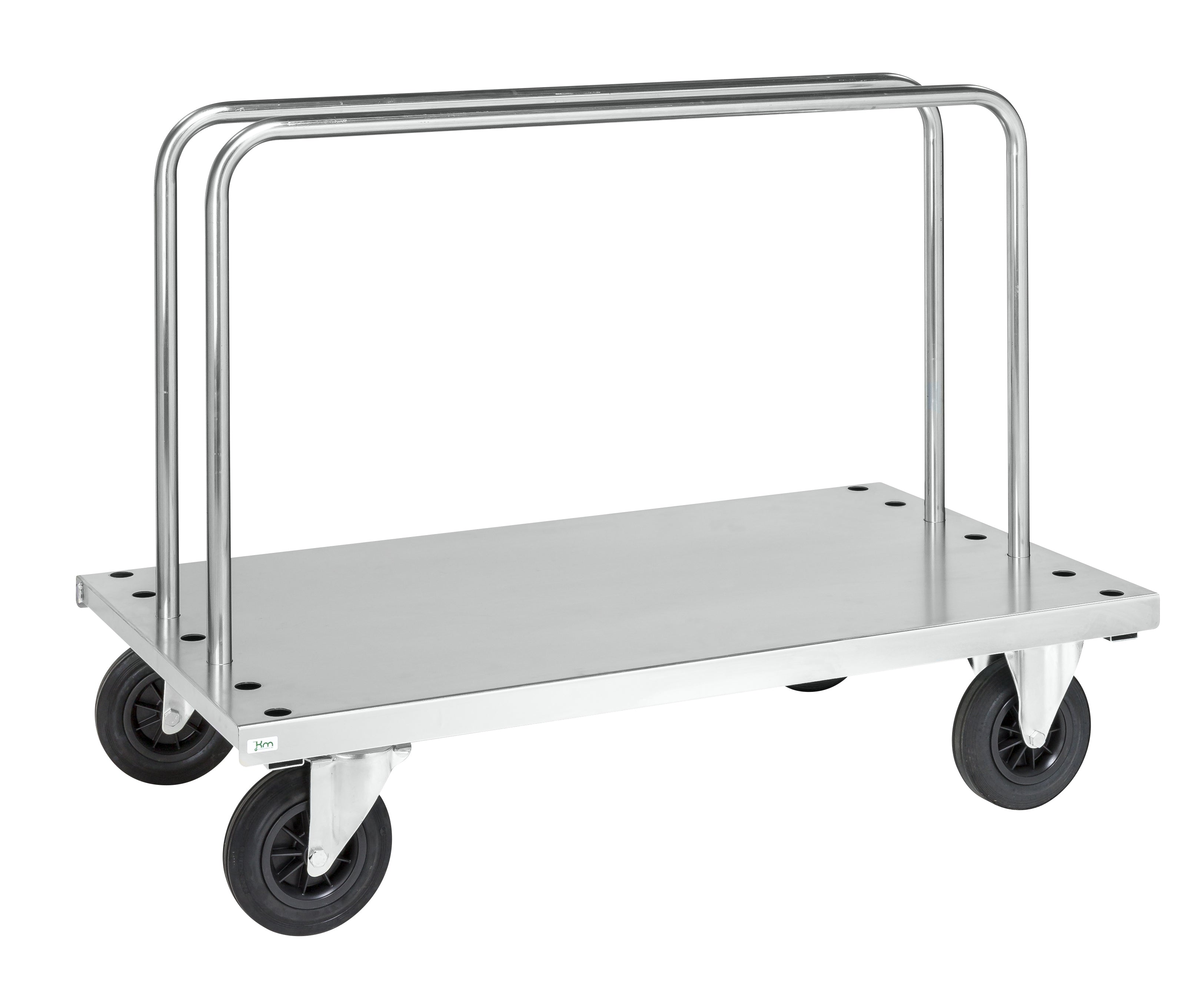 Heavy-duty panel cart with or without brake 1250x700x945