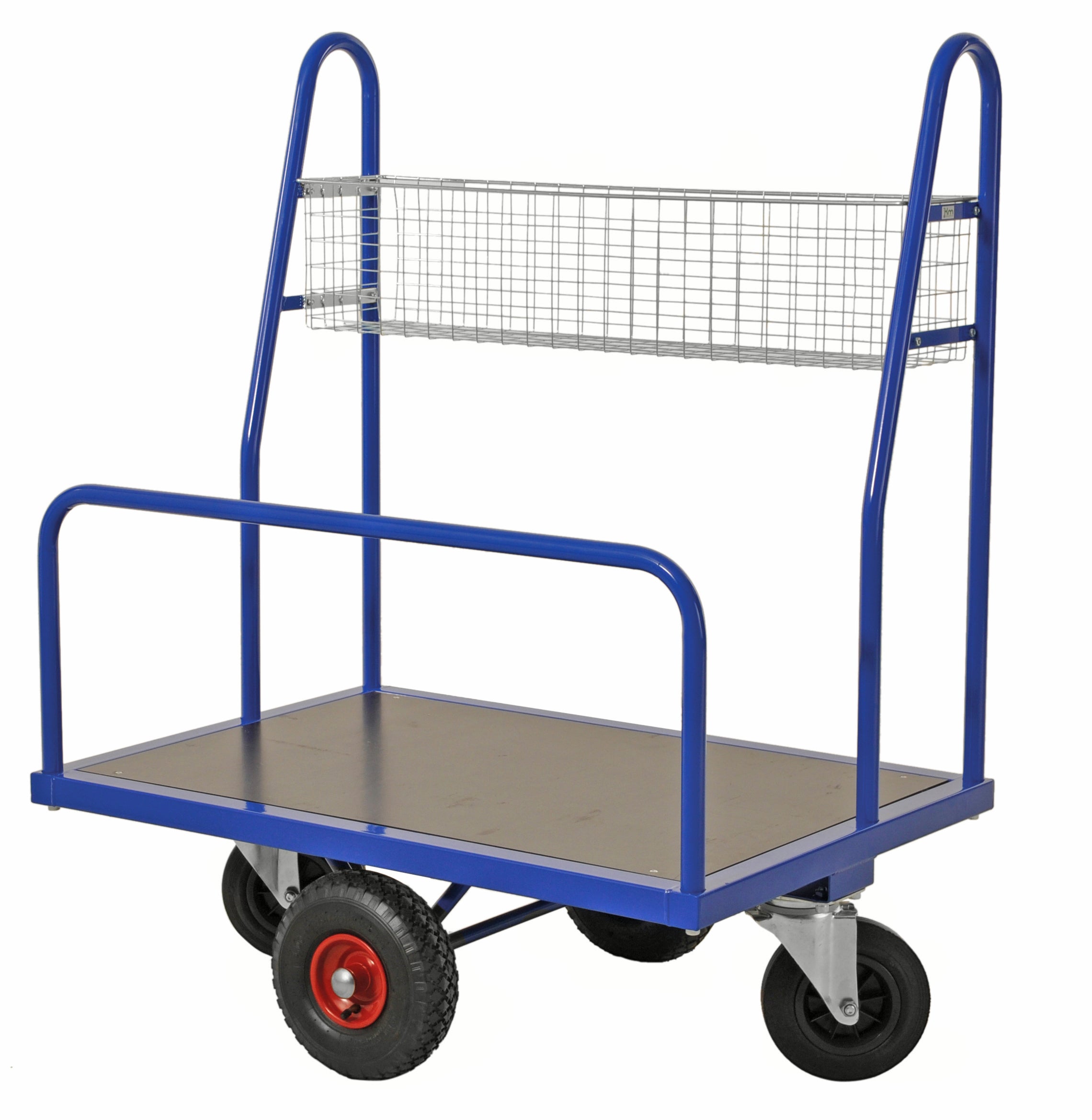 Blue cash & carry trolley 1000 x 700 x 1250 load 500Kg