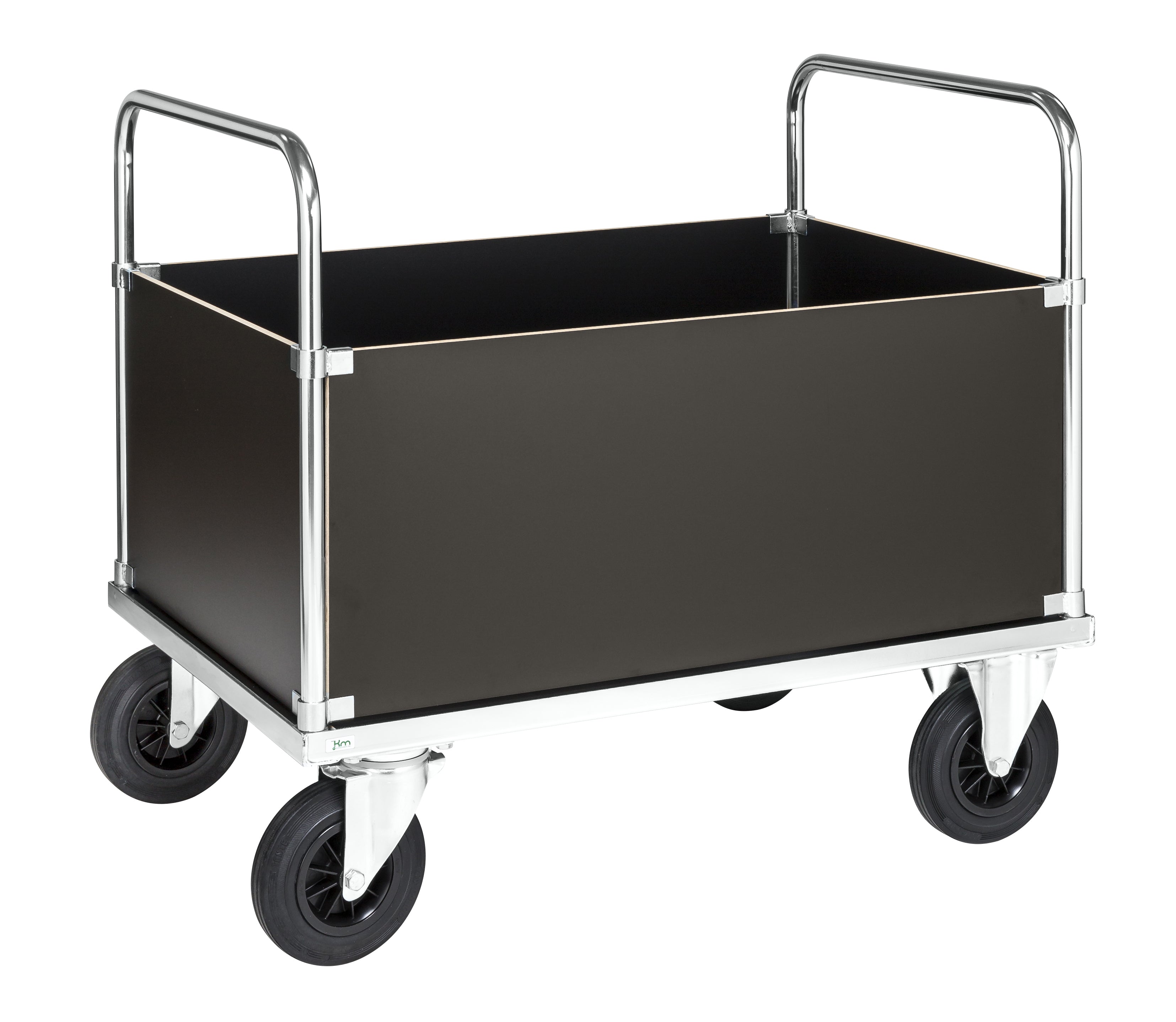 Platform trolley smart with brake 1200 x 800 x 900 load 500Kg Kongamek