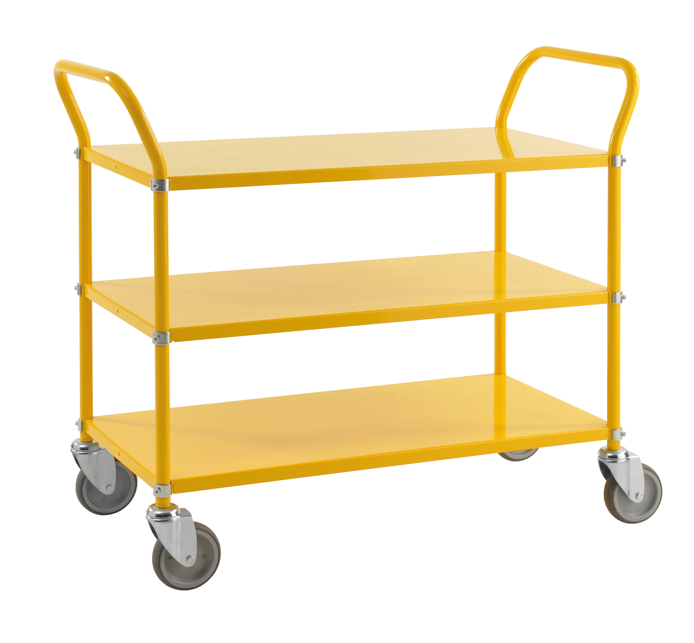 Colour trolley 3 levels with brake KM5106B Kongamek