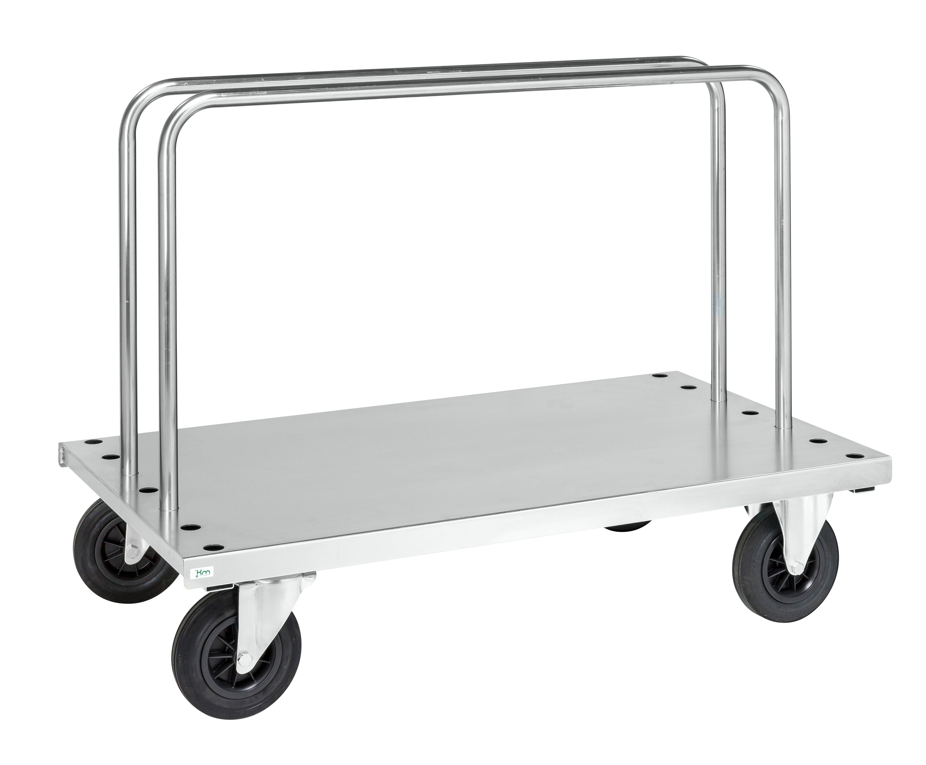 Heavy-duty panel cart with or without brake 1250x700x945