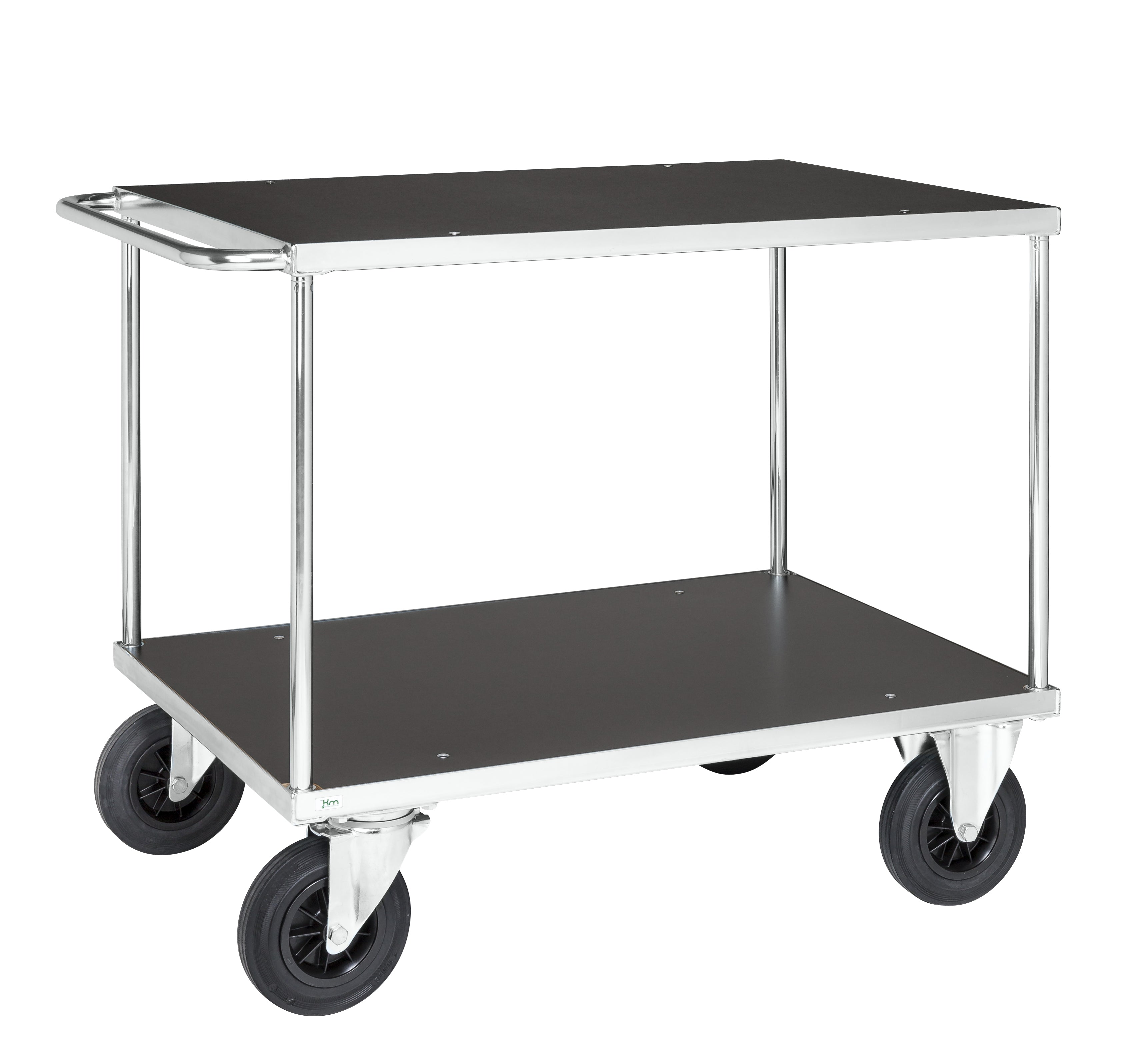 Platform trolley smart with brake 1300 x 800 x 870 load 500Kg Kongamek