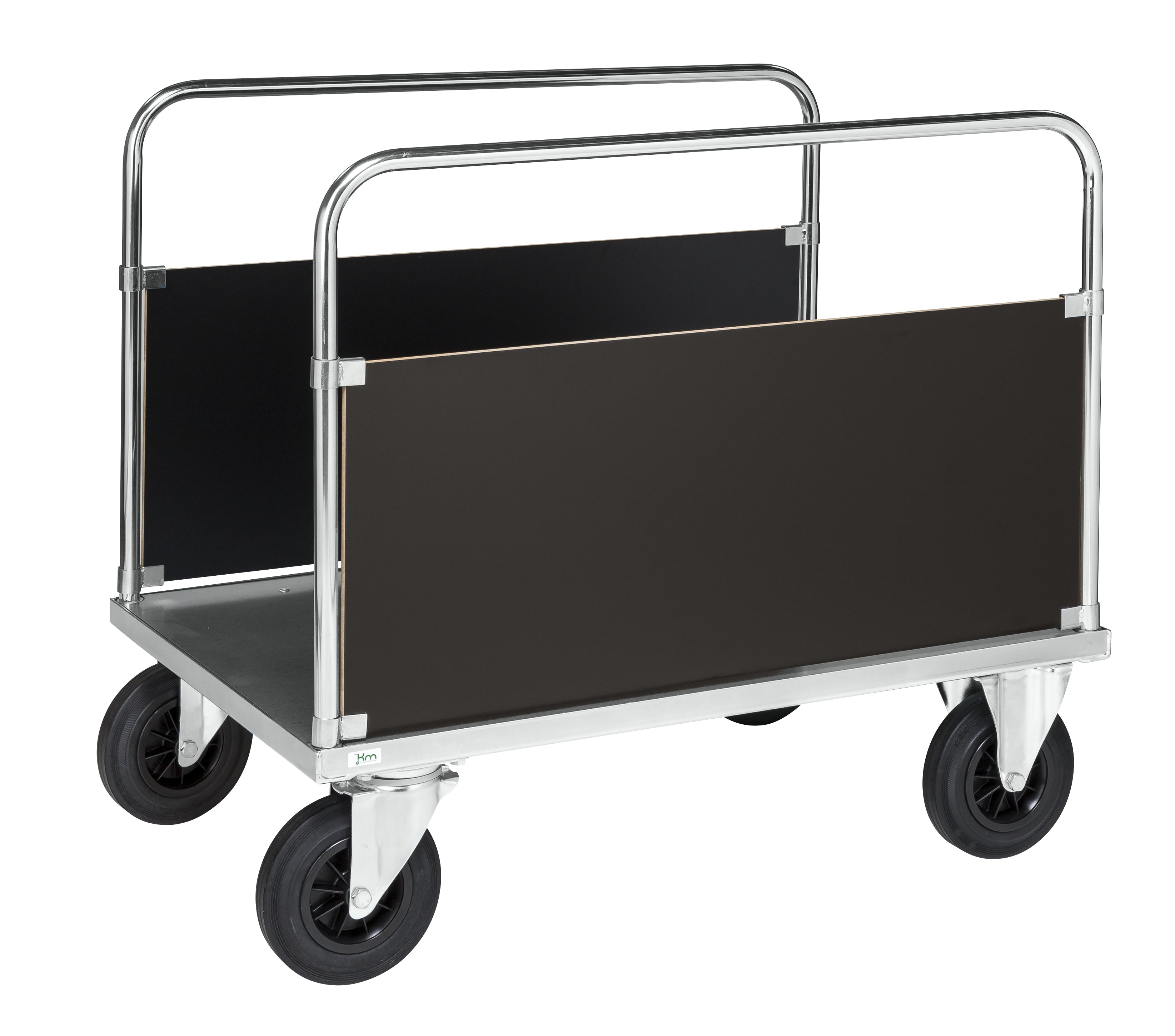 Platform trolley smart with sides and brake 1000 x 700 x 900