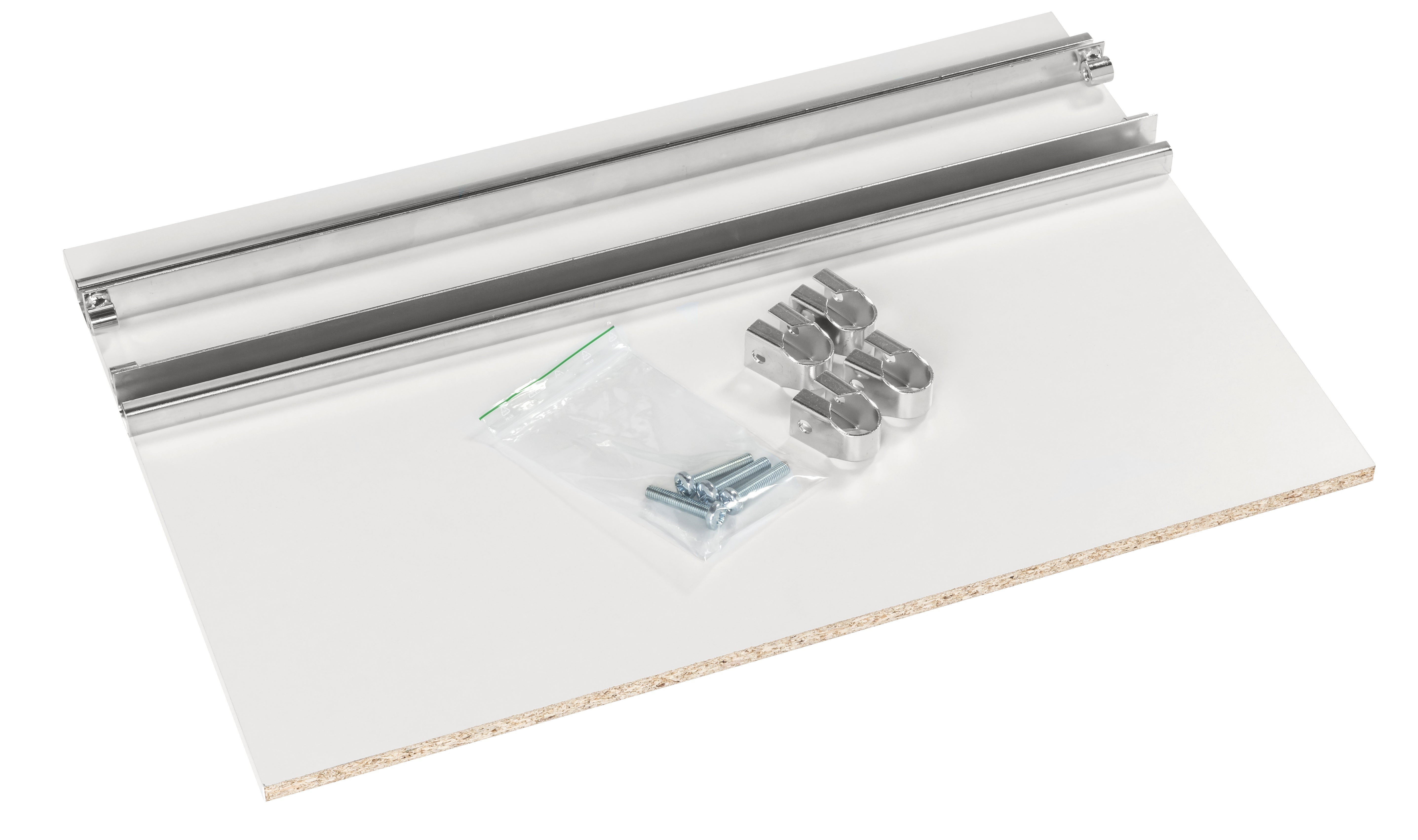 Extra shelf Series8000 KM8000-XL white 1197x421x41mm - Kongamek