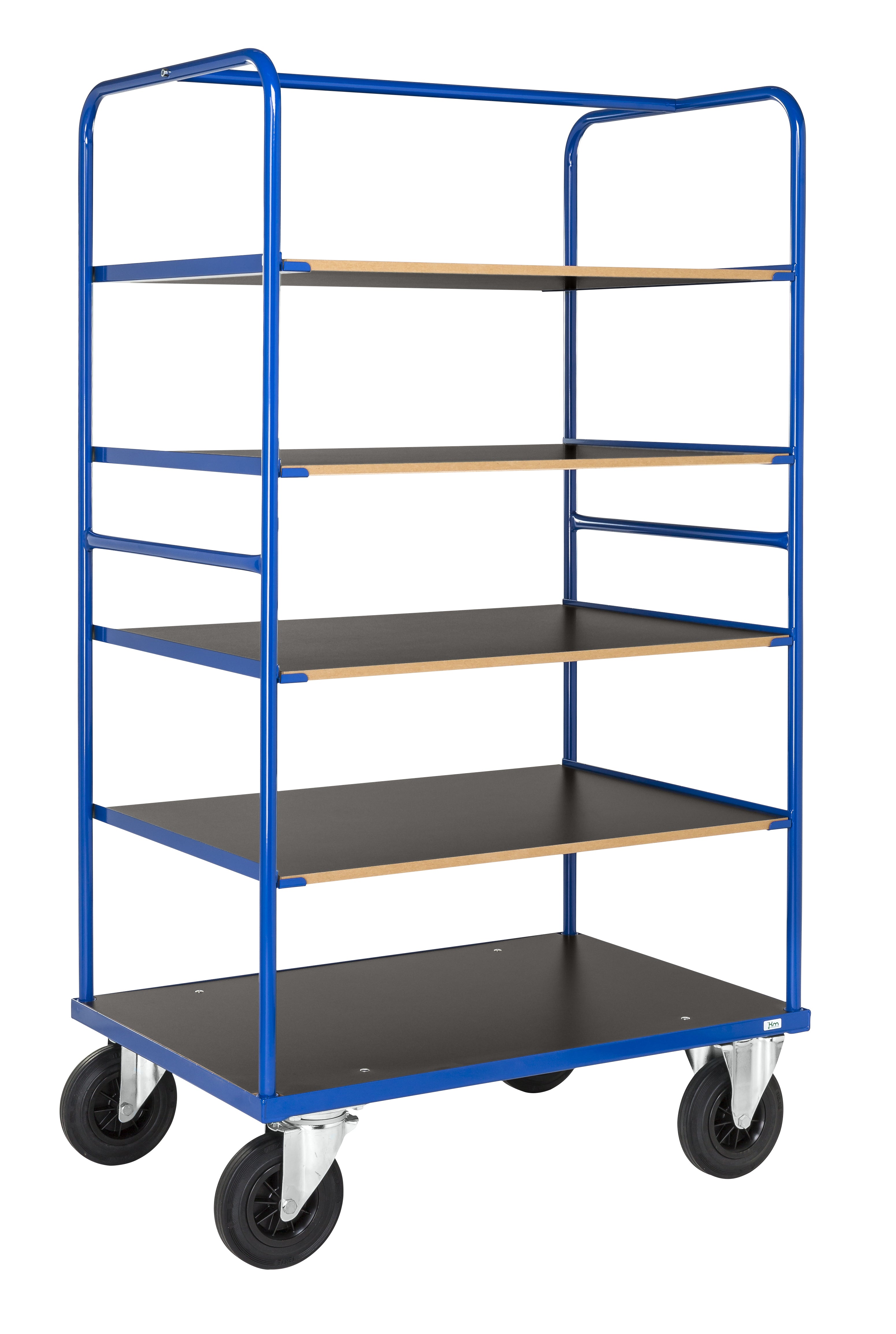 Sturdy roof rack trolley with or without brake Kongamek KM338-3B