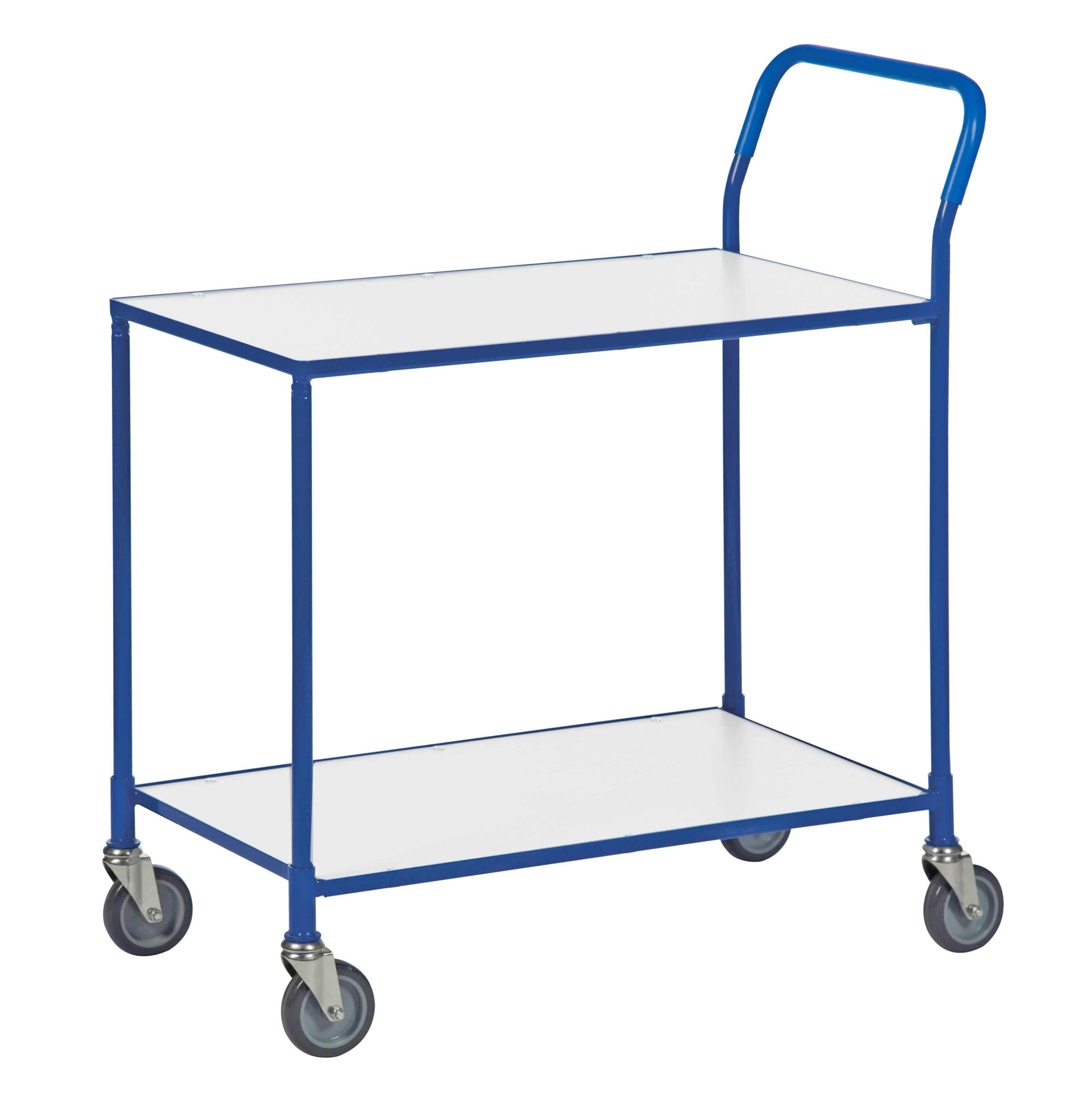 Smaller Table trolley with 2 shelves, L x W x H (mm) 1020 x 555 x 965 Kongamek