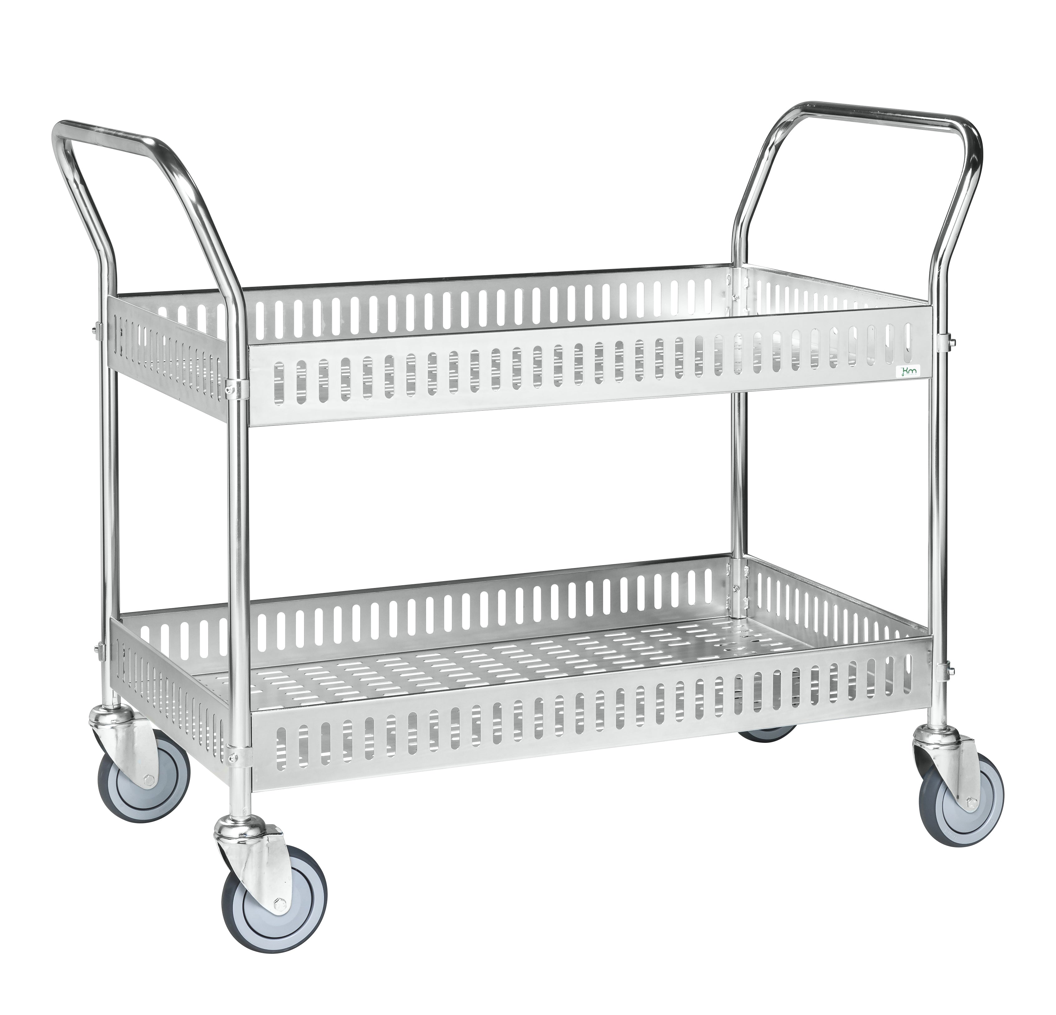 Table trolley with edge and brake 1130 x 550 x 940 load 250Kg - Kongamek