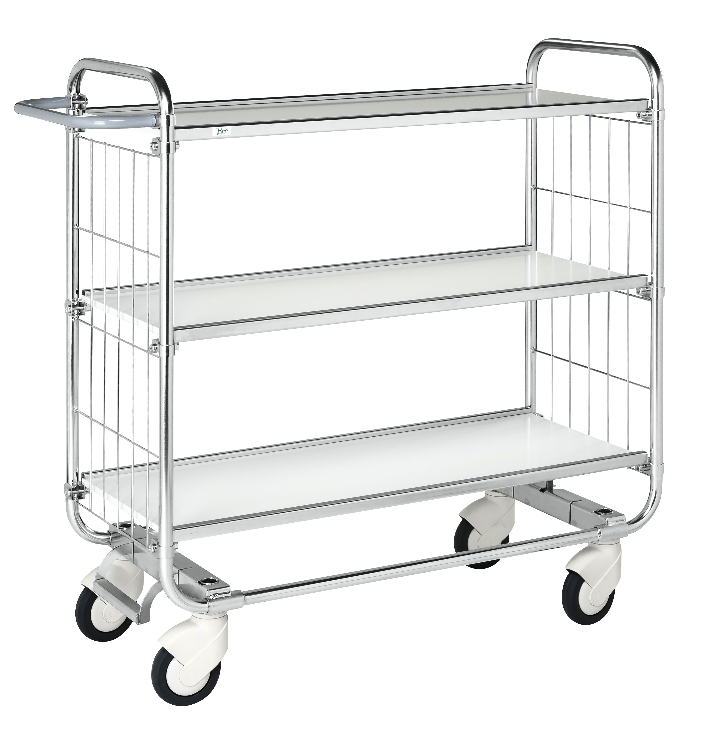 Flexible everything trolley with brake series 8000 LxWxH 1395x470x1120