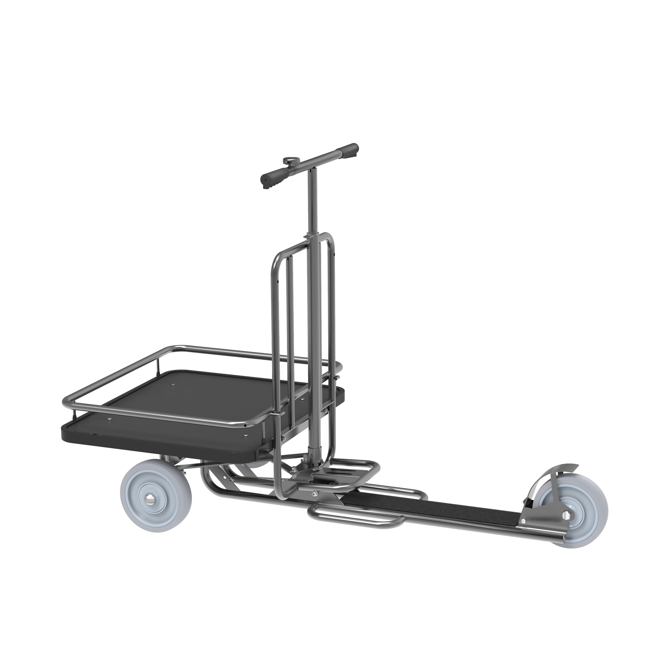 Platform scooter with rubberized handles Kongamek KM07350-ERGO