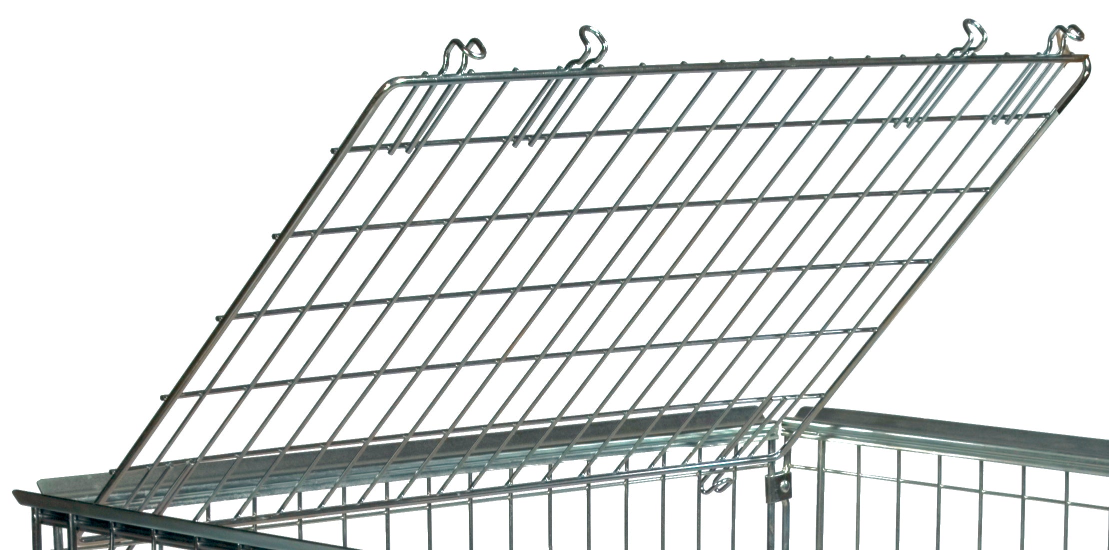 Lid for pallet rack Electro galvanised 1120 x 715 x 10 weight 4Kg