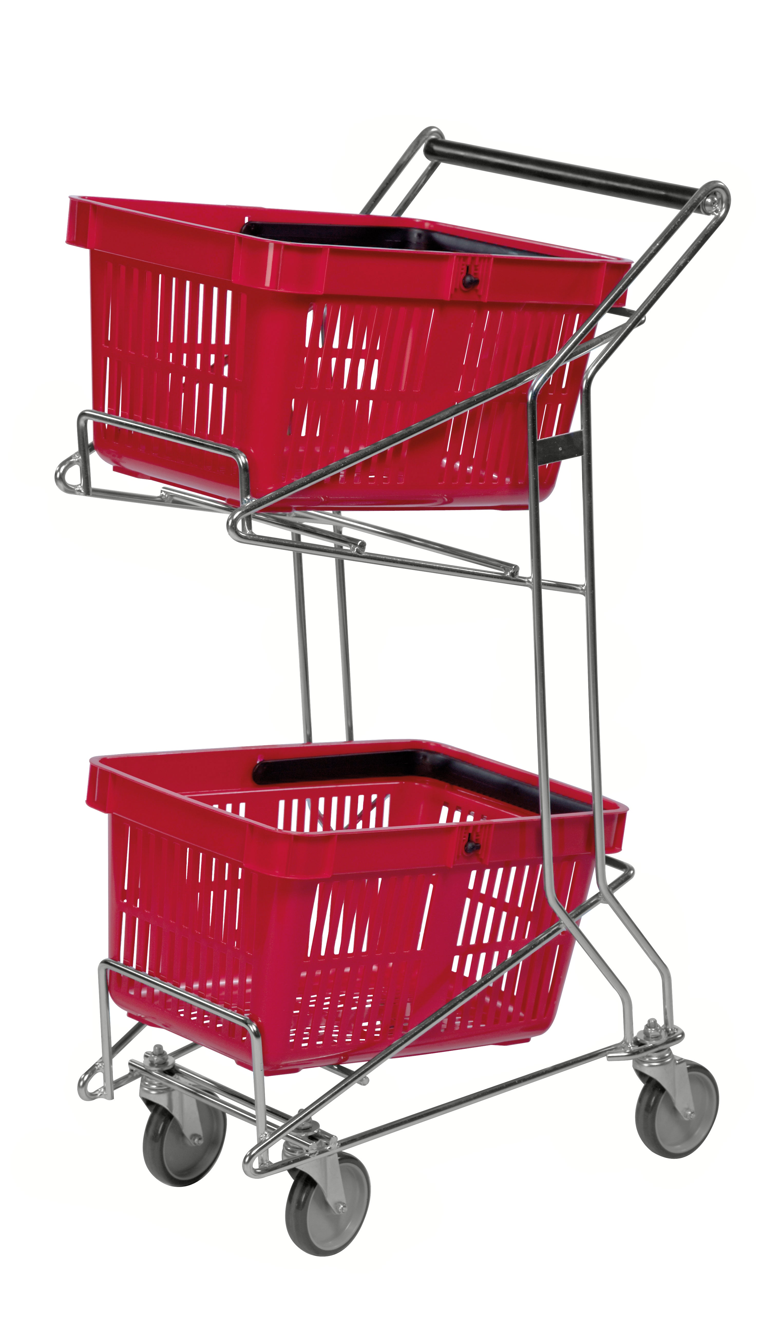 Mesh shopping basket trolley capacity 60kg Kongamek KM111013