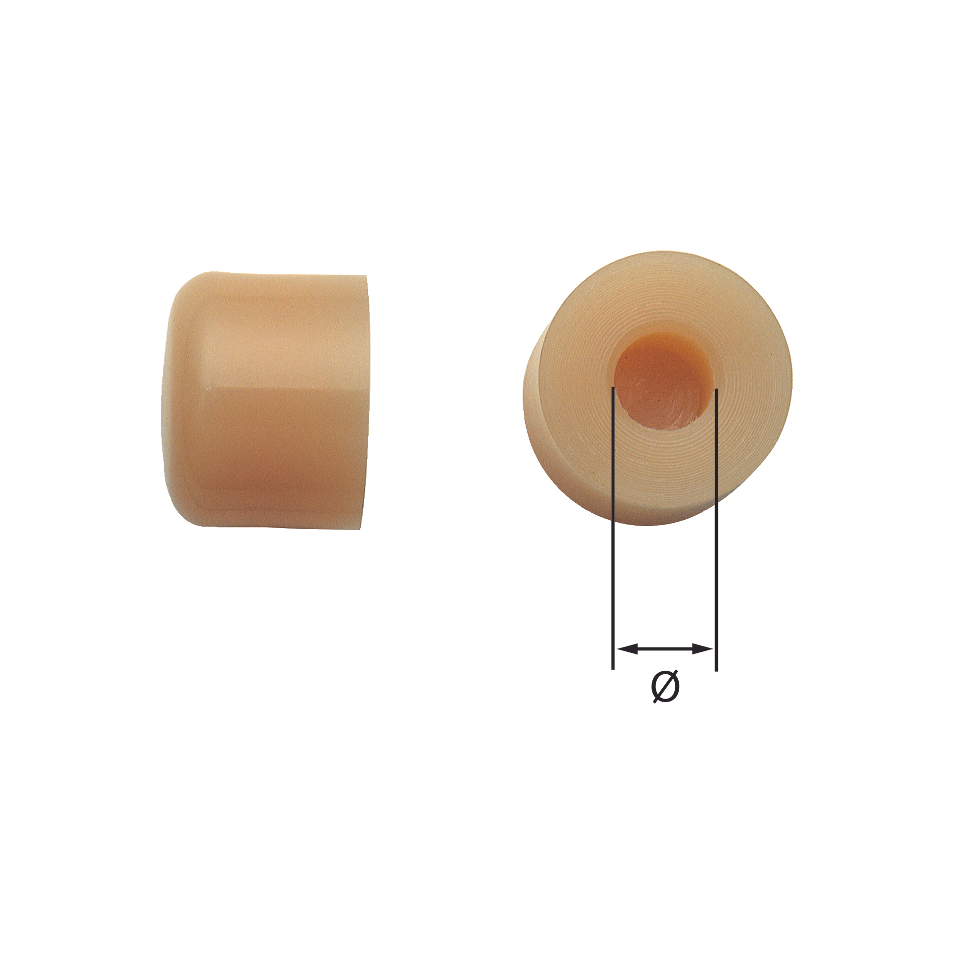 Replacement pair of dowels for mallets - Usag 376 B