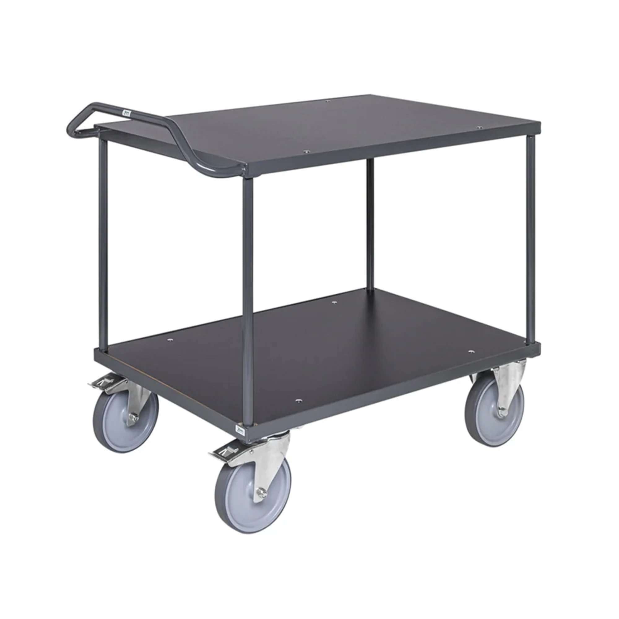 Table trolley with brake L x W x H (mm) 1310 x 800 x 965 - Kongamek