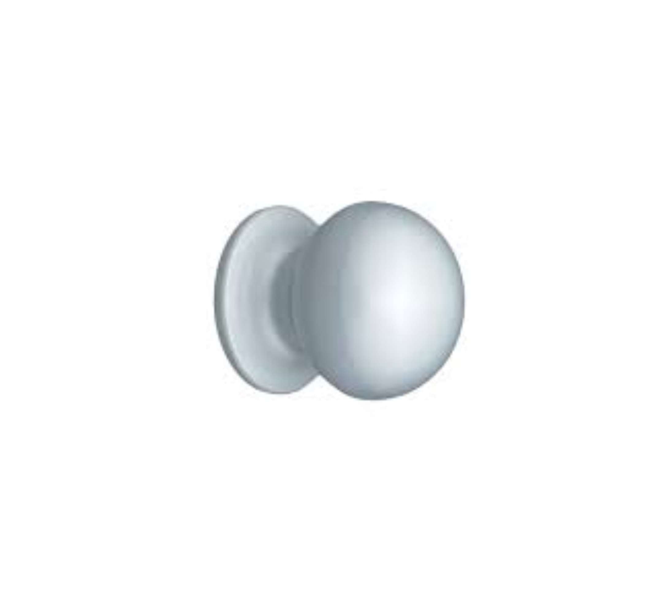 Knobs "B" in white colored aluminum - Saguatti 569