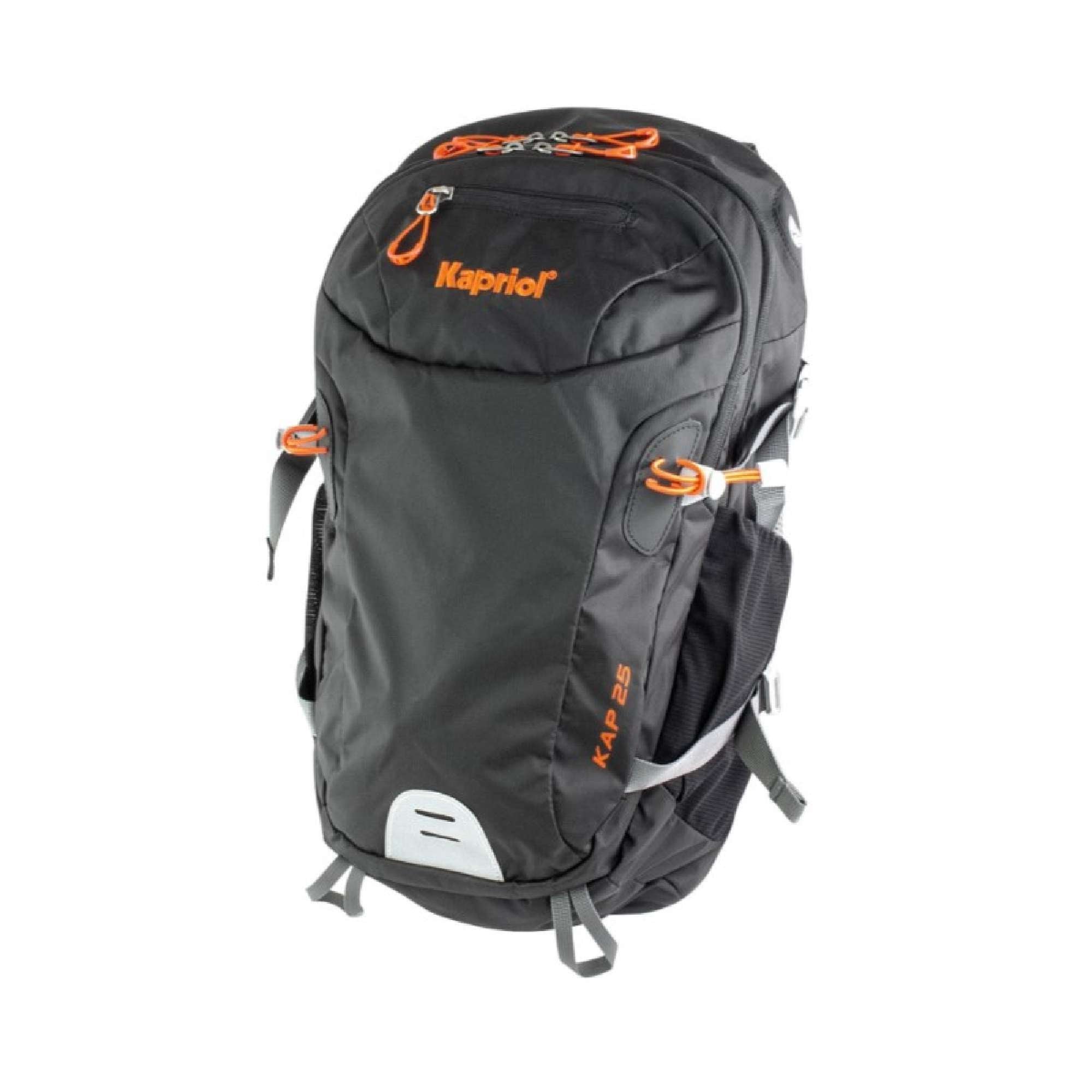 Kap 25 Black/Orange 25L Sports Backpack - Kapriol 35706