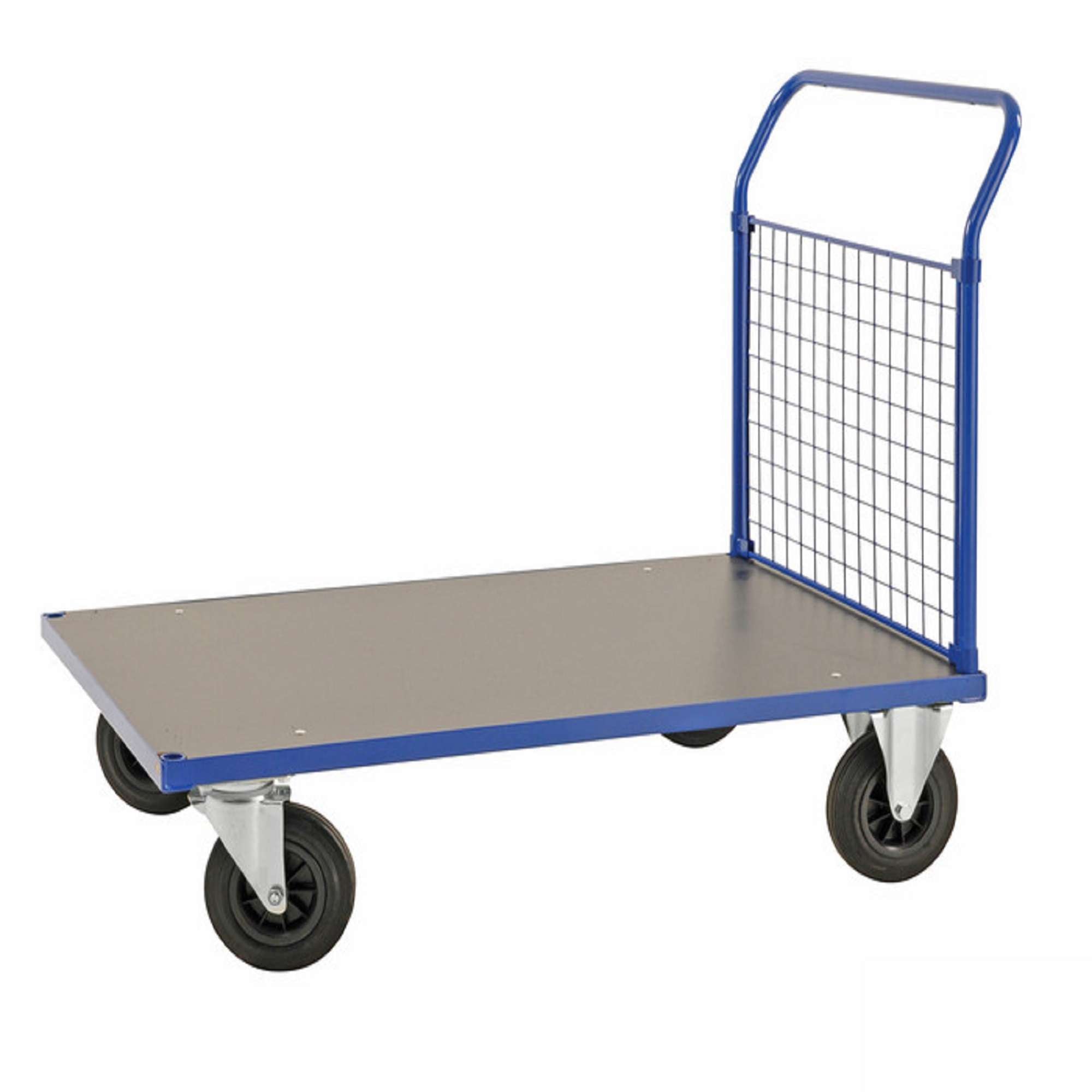 1 Panel Platform truck LxWxH(mm) 1283x800x1020, castors: 2 fixed 2 swivel