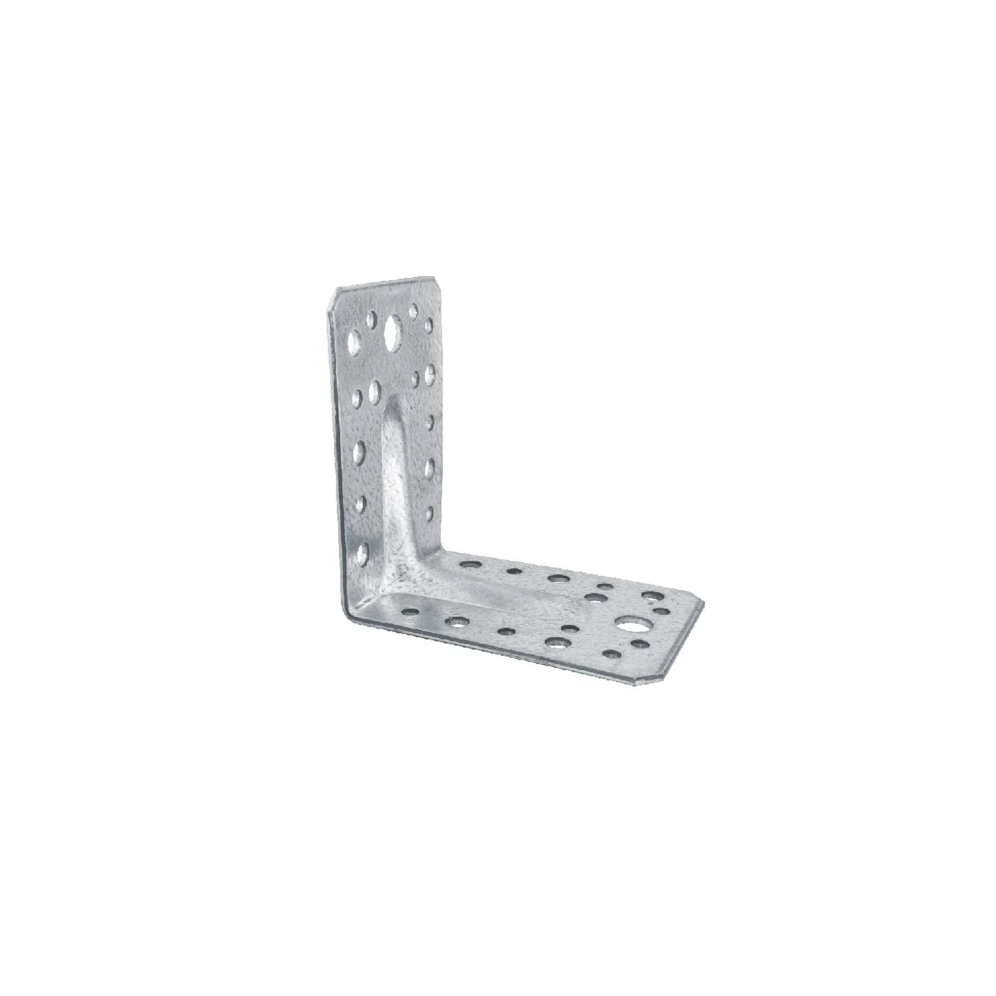 Angle fixing plate with CE rib - 25 pcs - Friulsider