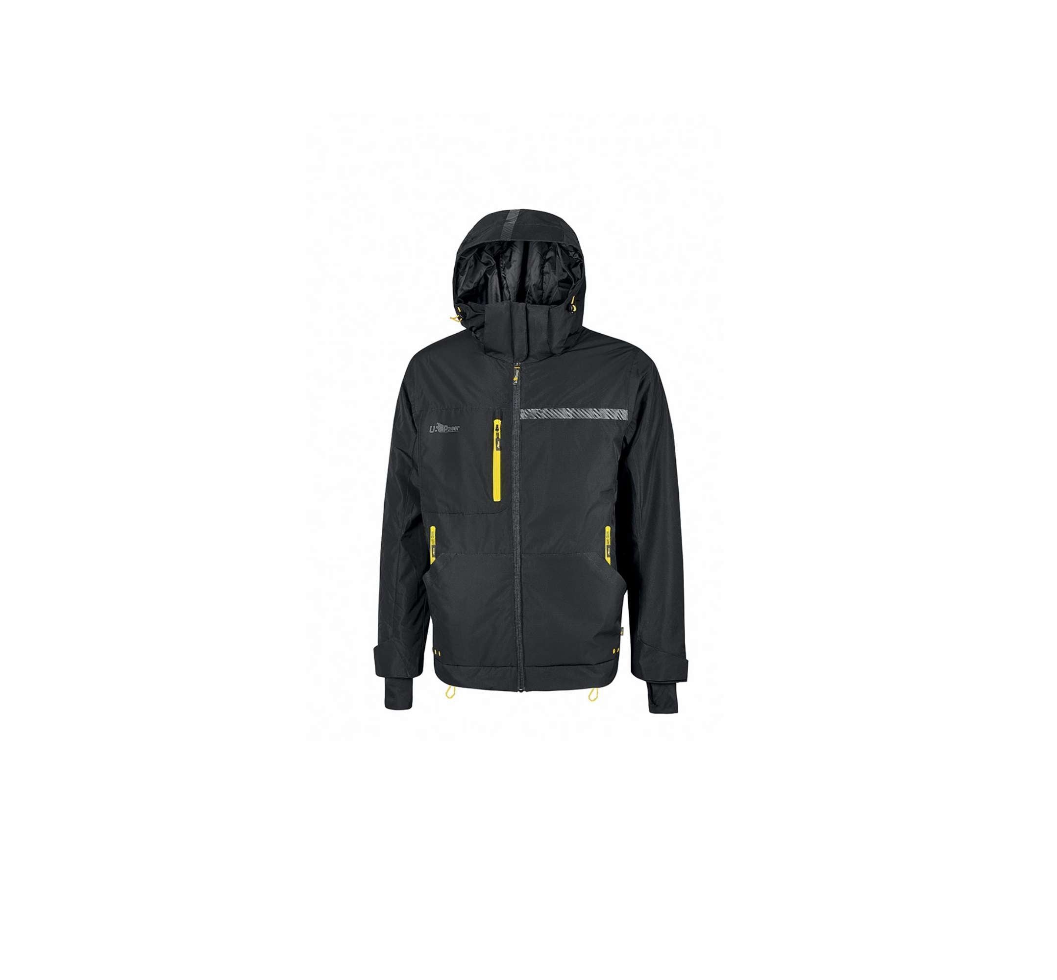 Wink Winter work jacket Black Carbon - U Power FU255BC