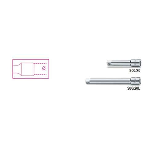 1/4 female and male drive extension bars - Beta