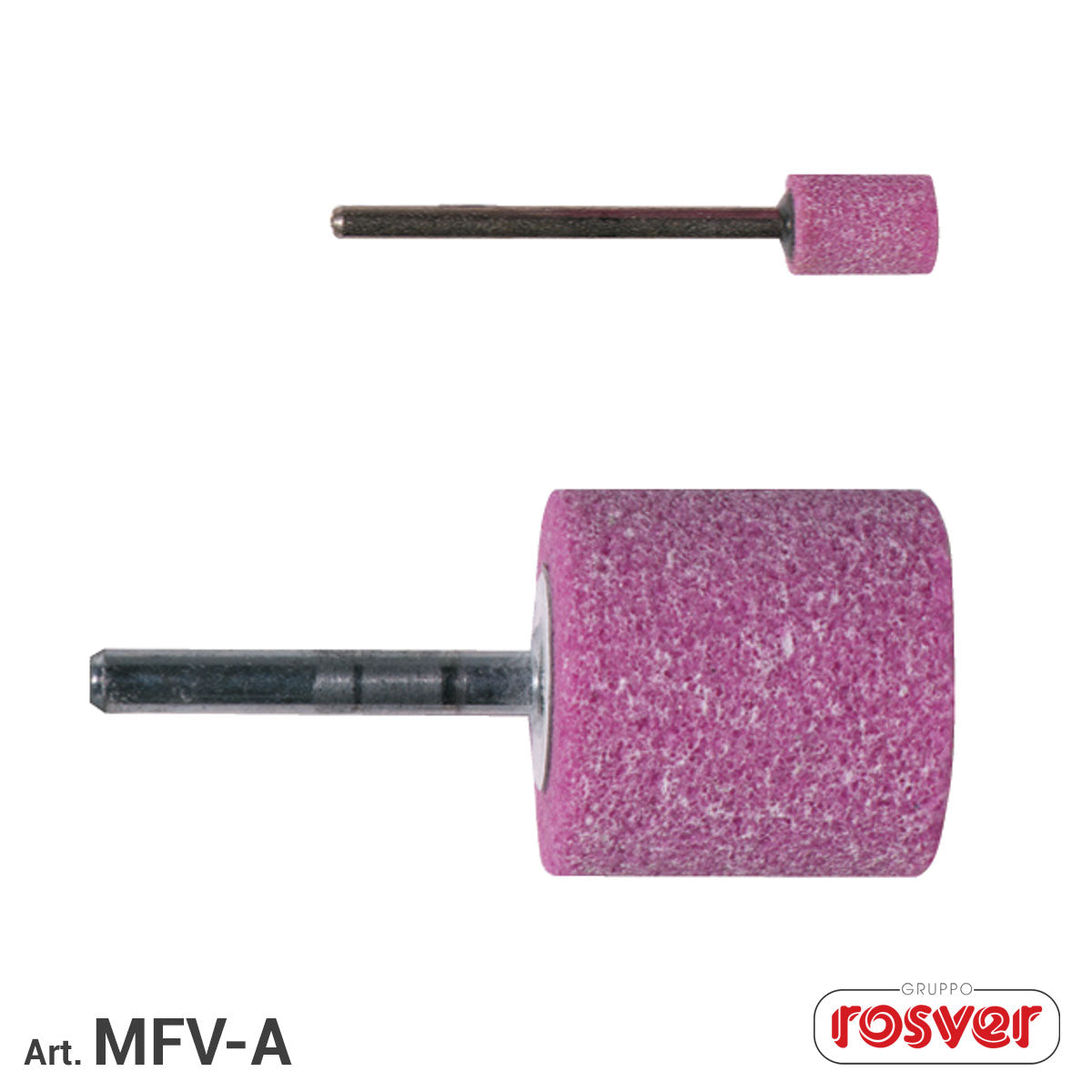 Pink Cylindrical Wheels - SHAPE A - Rosver - MFV-A D5 - Conf.100pz