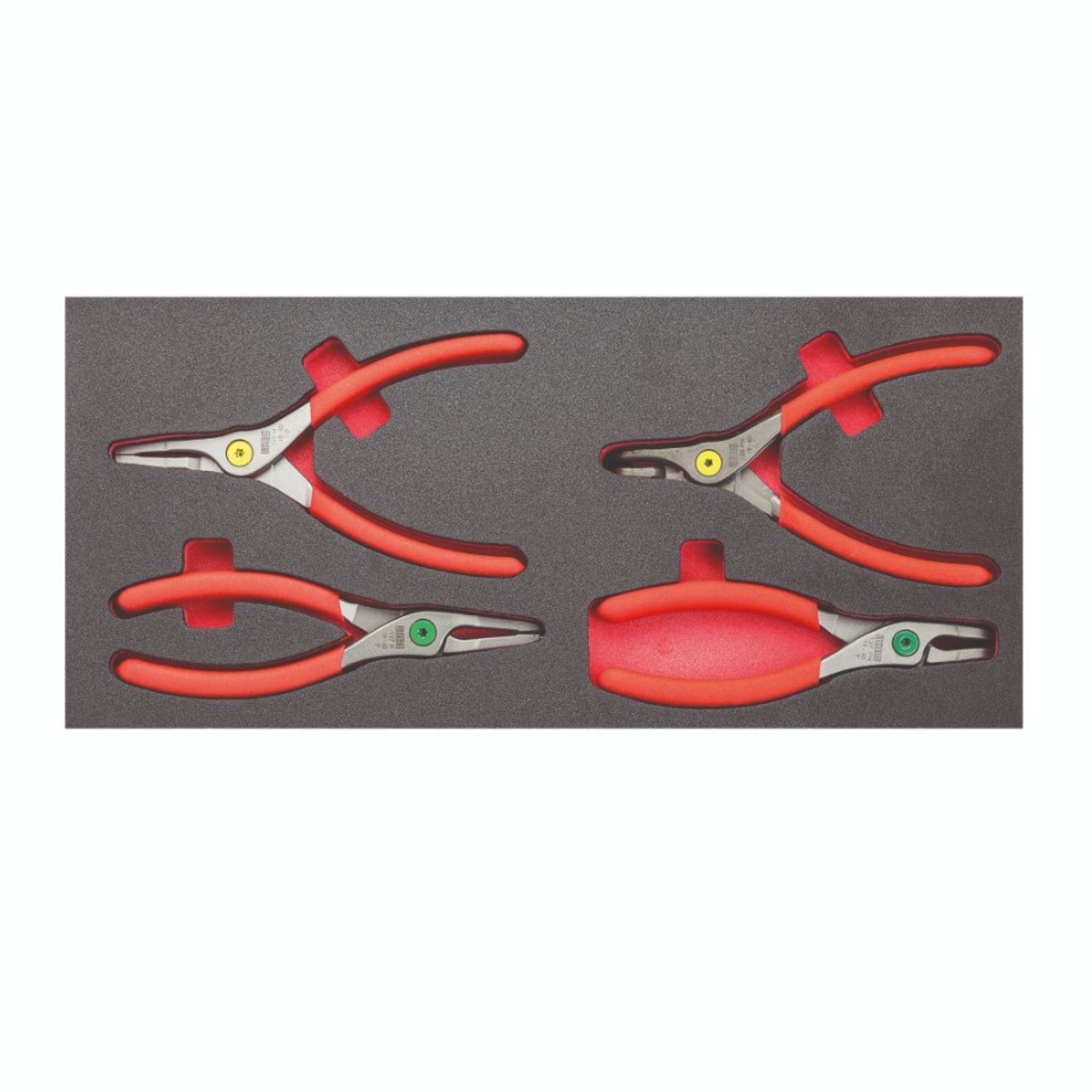 Two-tone sponge module assorted 4 pliers - Usag U05190937