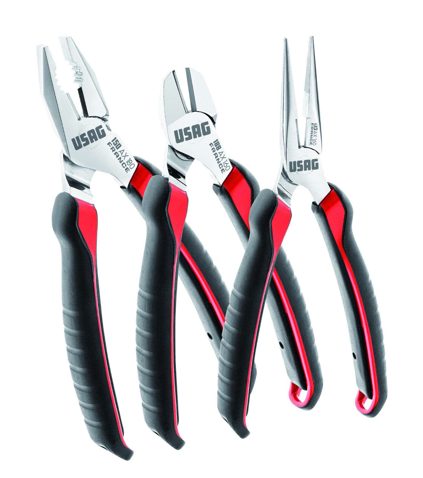 Universal pliers, beak and cutter set 660 g (3PCS) - Usag 150 AX/SE3