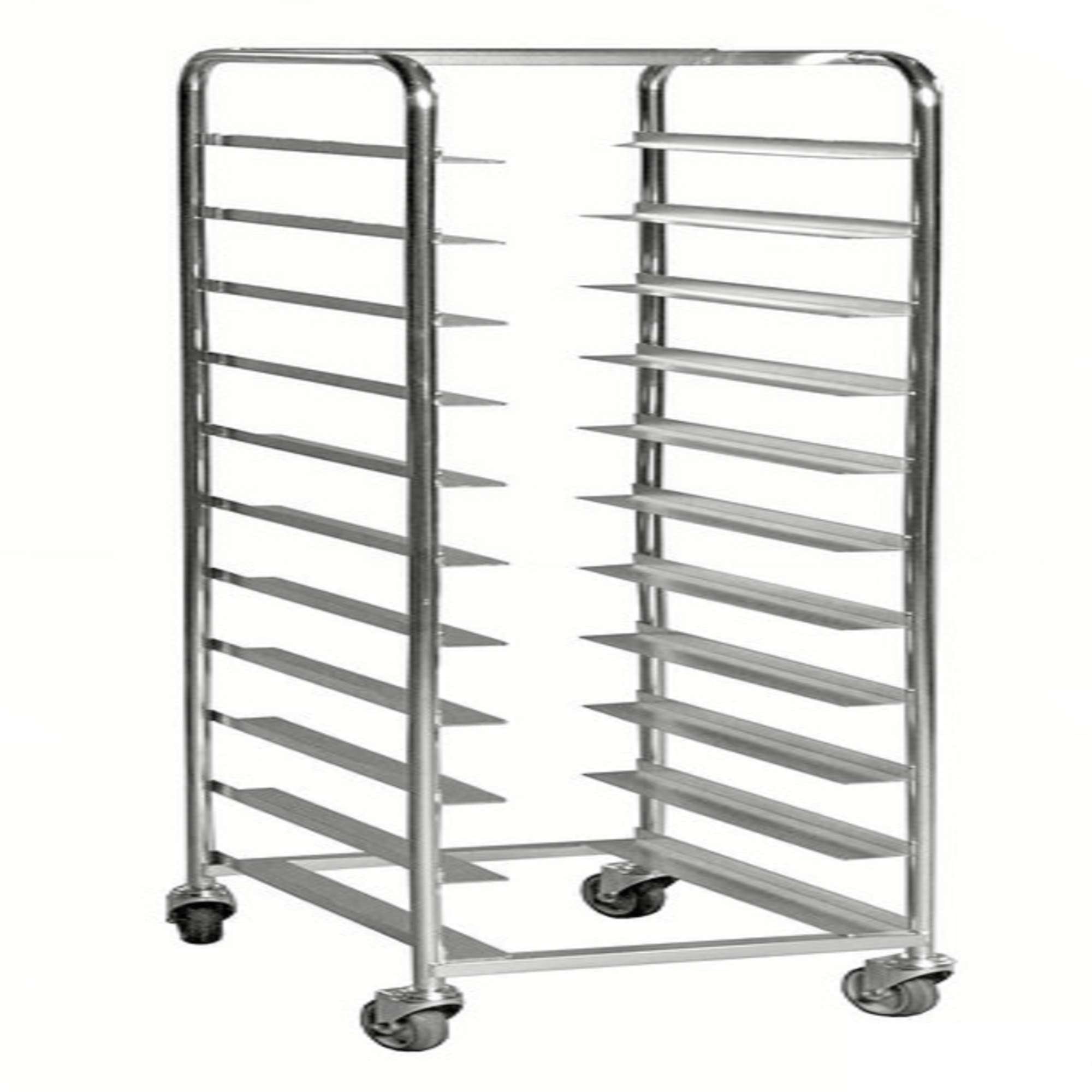 Bin trolley for 7 EUR bins with a maximal height of 195mm - Kongamek