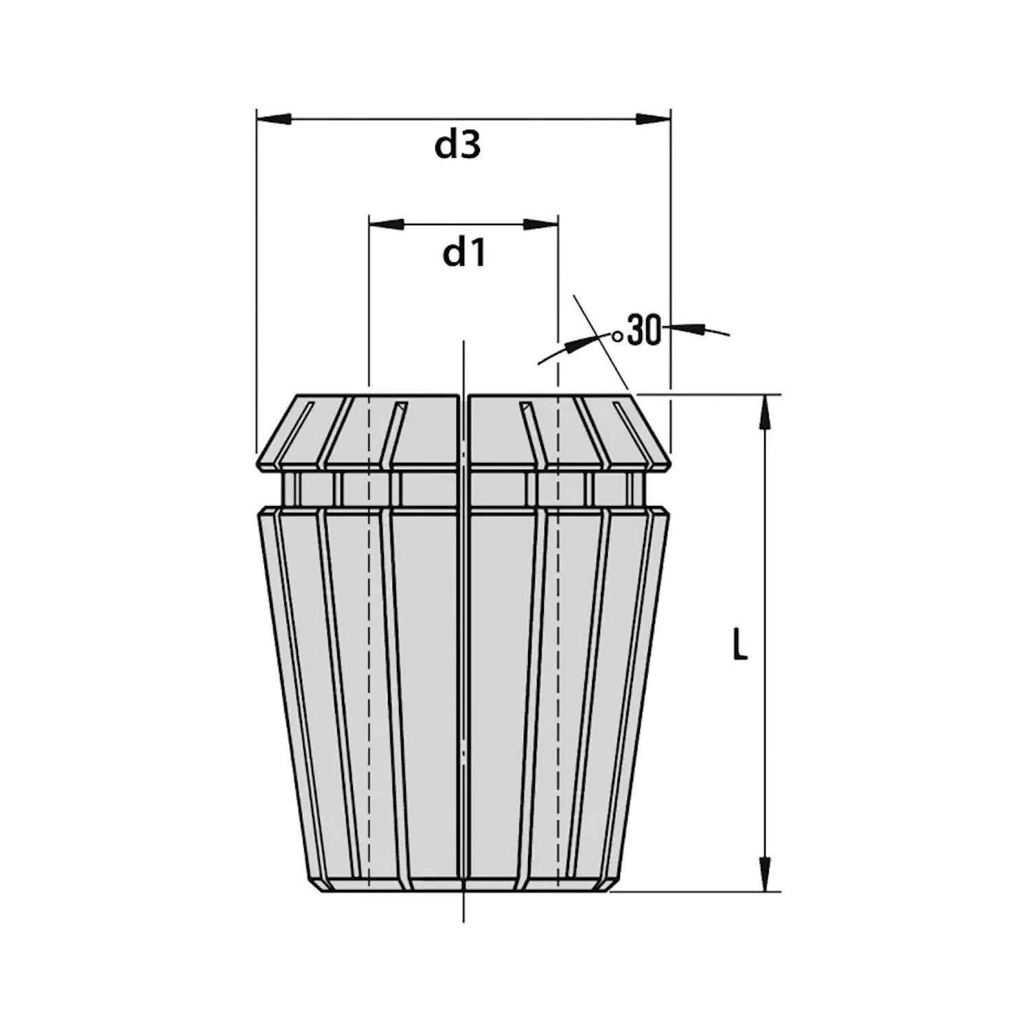 Er collet standard - D. 4,5 (426E) - Gait