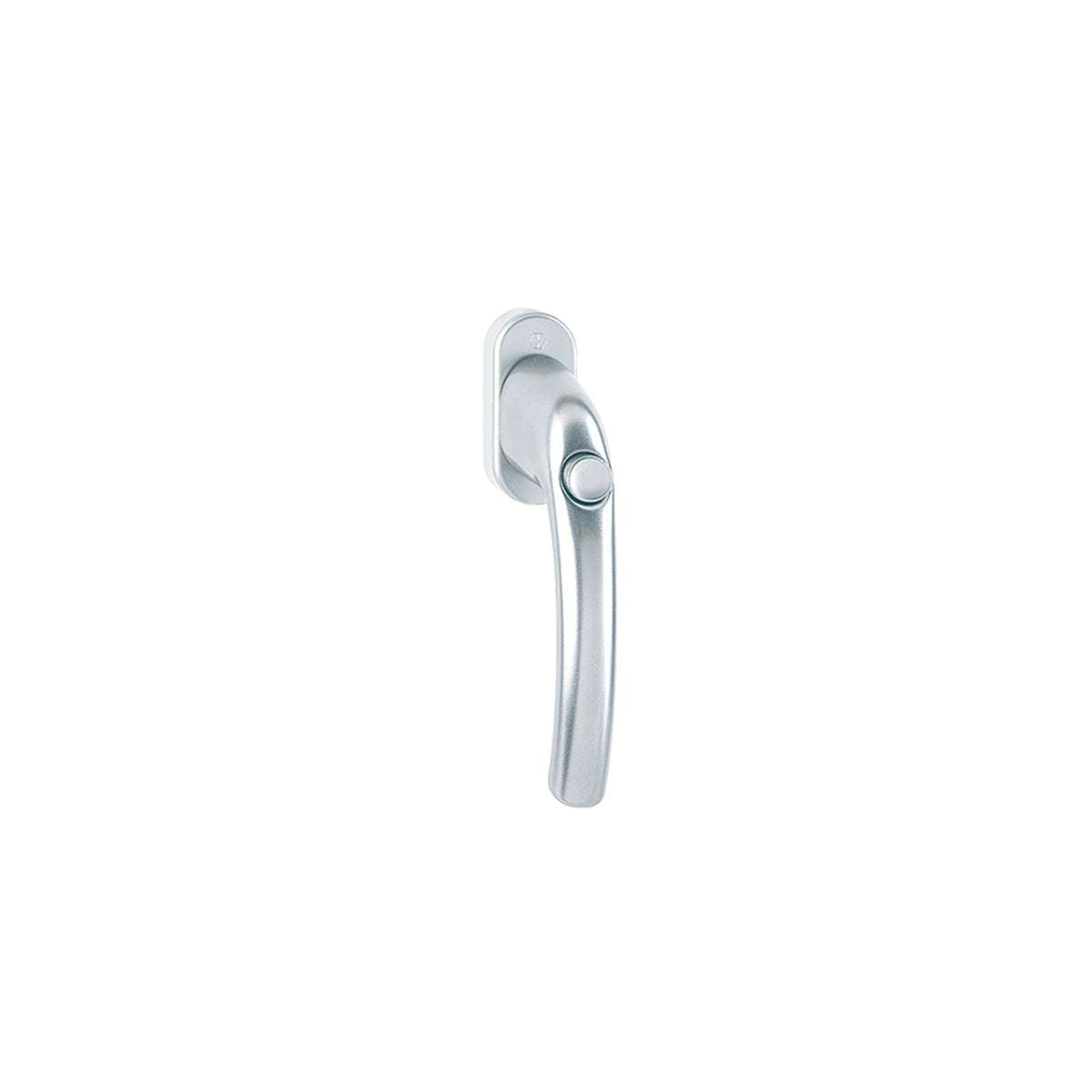 Tokyo hammer handle DK F.1 in aluminum silver appearance - Hoppe 1747536