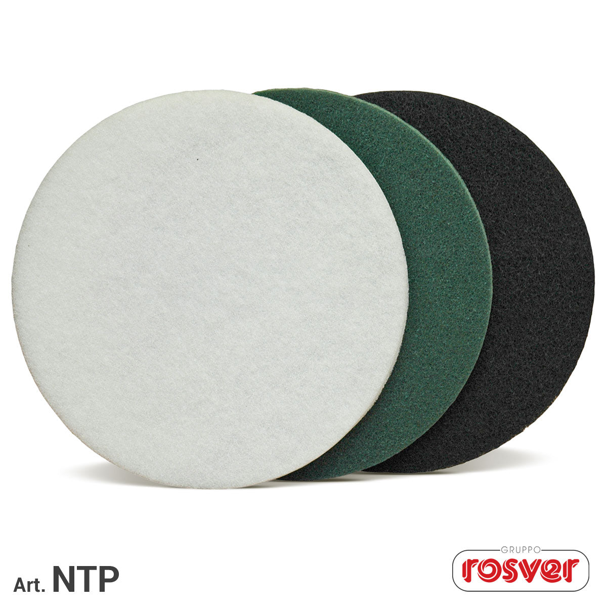 Non-woven discs for floors Size 430 in three types Conf.6pcs Rosver NTP