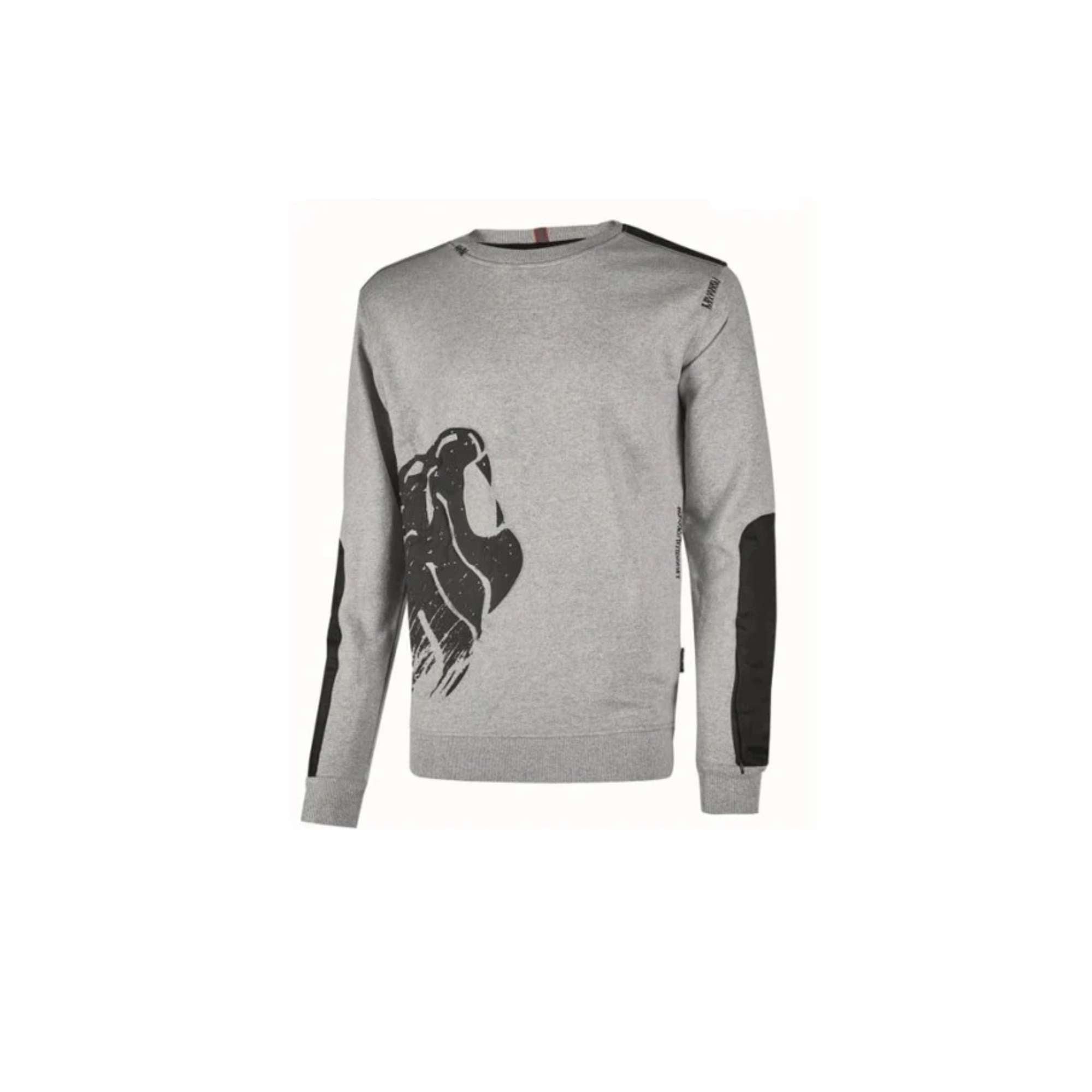 Sweatshirt GRAY SILVER U-POWER EY201GS