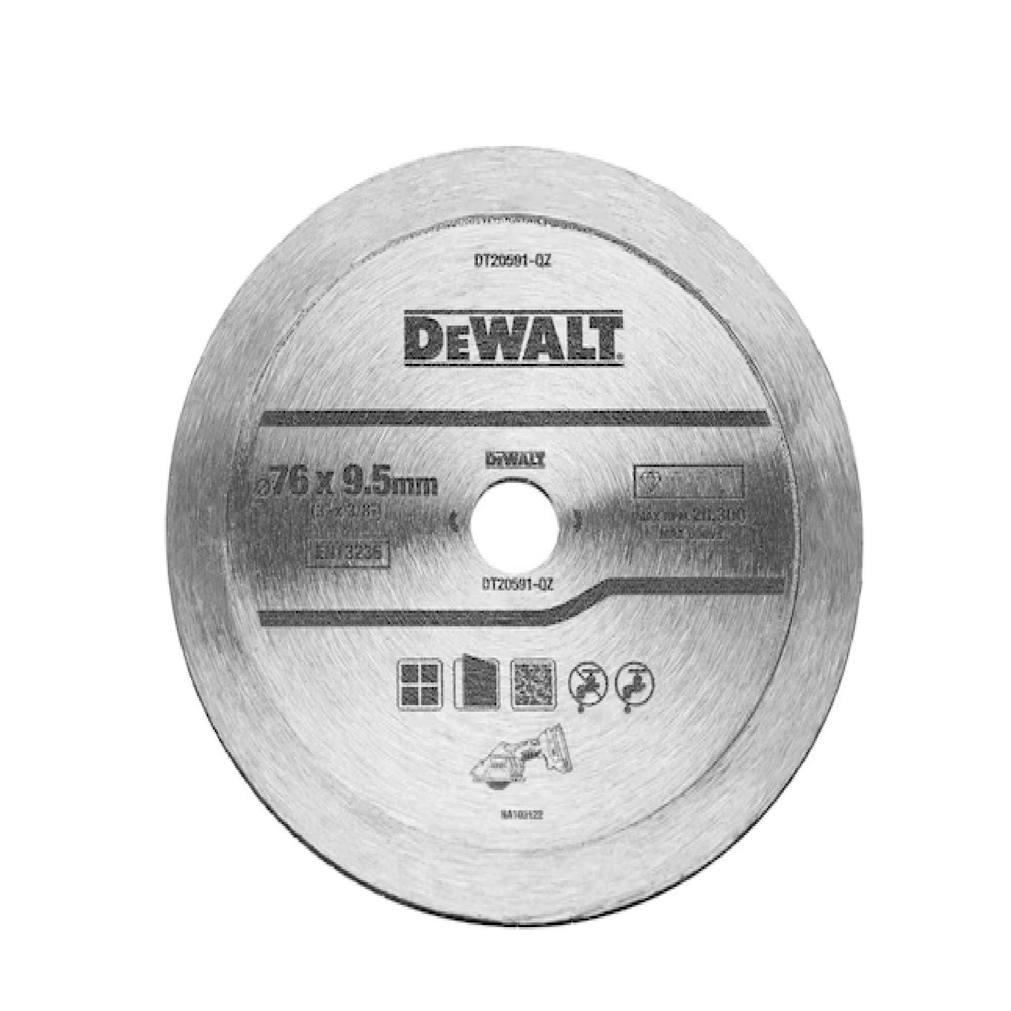 Diamond blade 76x10x1.3mm - Dewalt DT20591-QZ