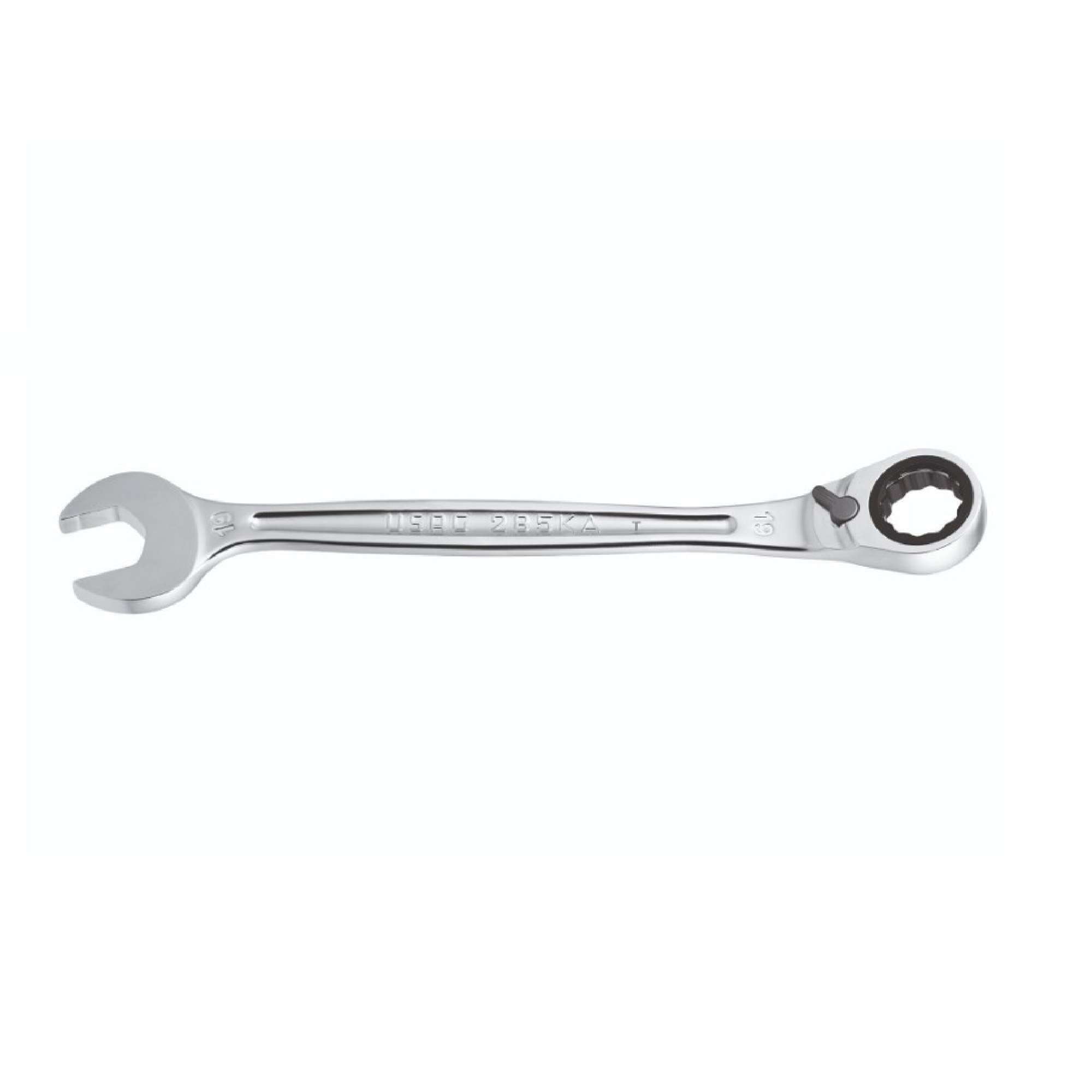 Combination ratchet wrench with retaining ring - Usag 285 KA