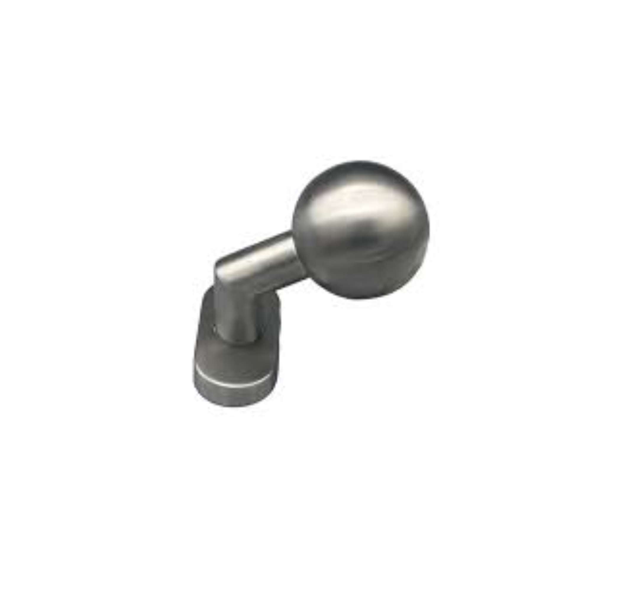 Off-centre antique gray stainless steel knobs - Saguatti D69