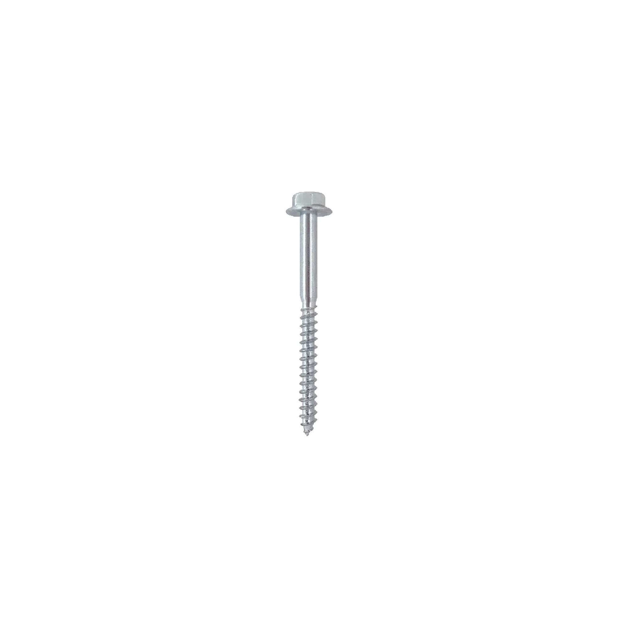 TER screw for timber support white galvanised steel - 100pcs. - Friulsider