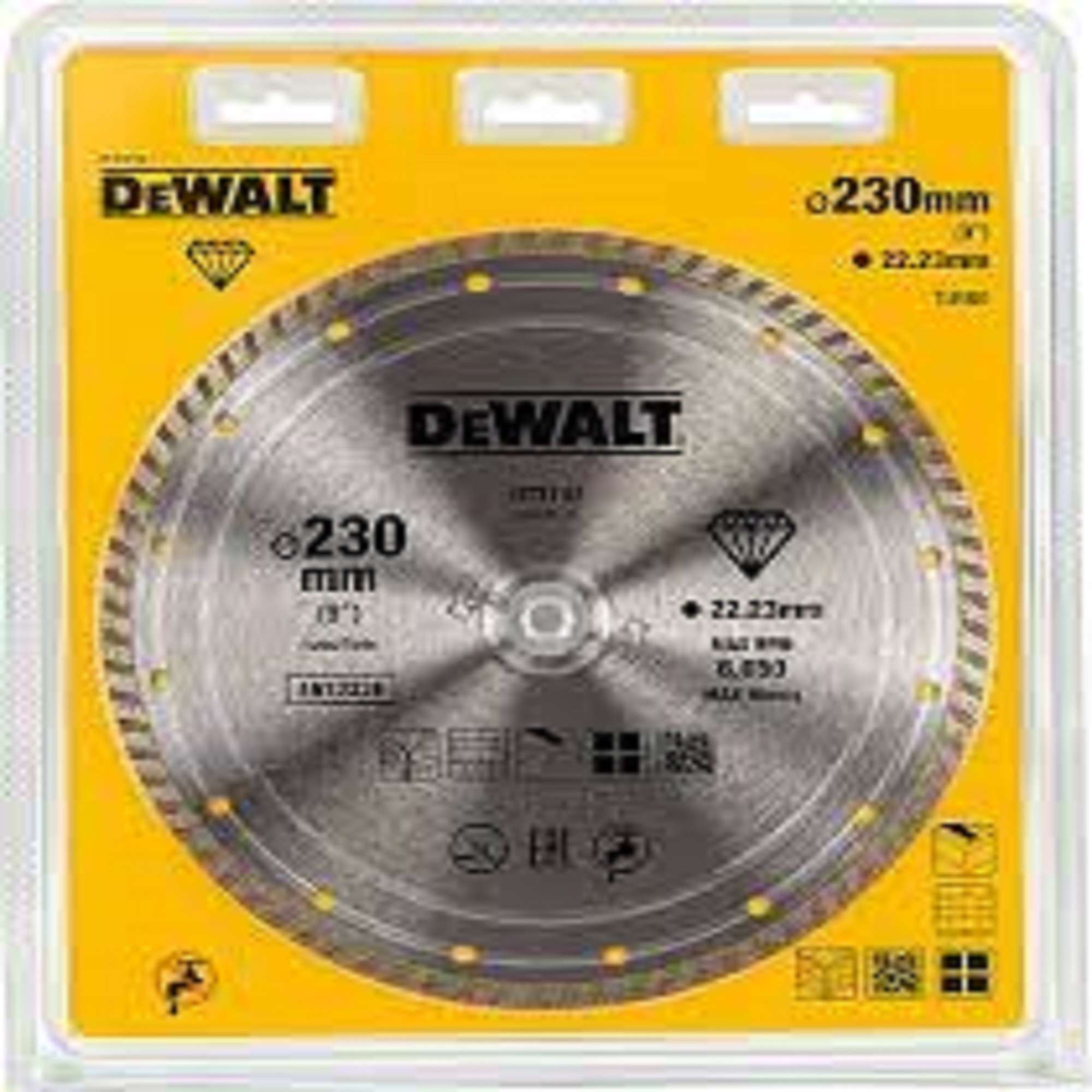 Diamond cutting disc DEWALT DT3732-QZ 230 X 22.2 X 7 MM