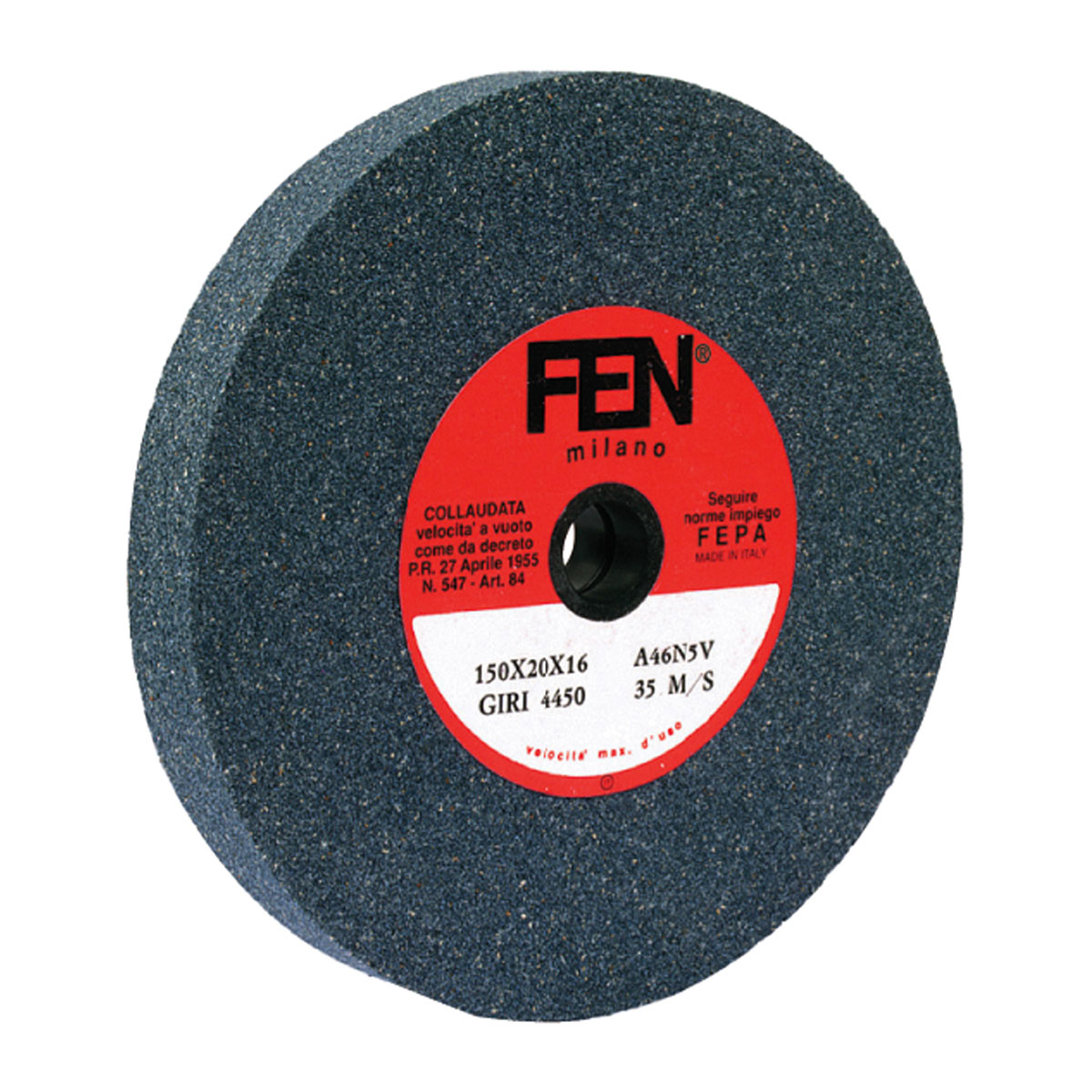 Grey Alox Grinding Wheels Rosver MBF Gr. A60M - Conf.3pz