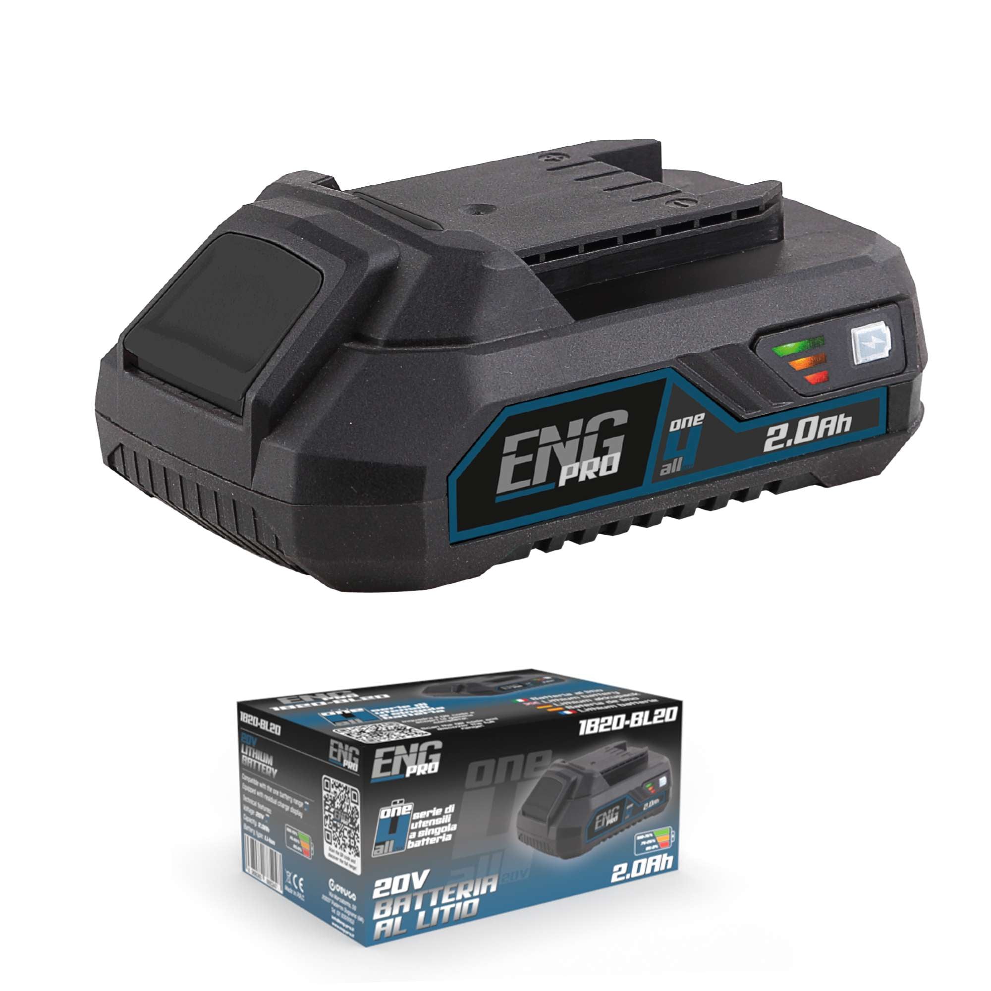 Battery 20V 2.0 Ah ONE4ALL - ENG PRO