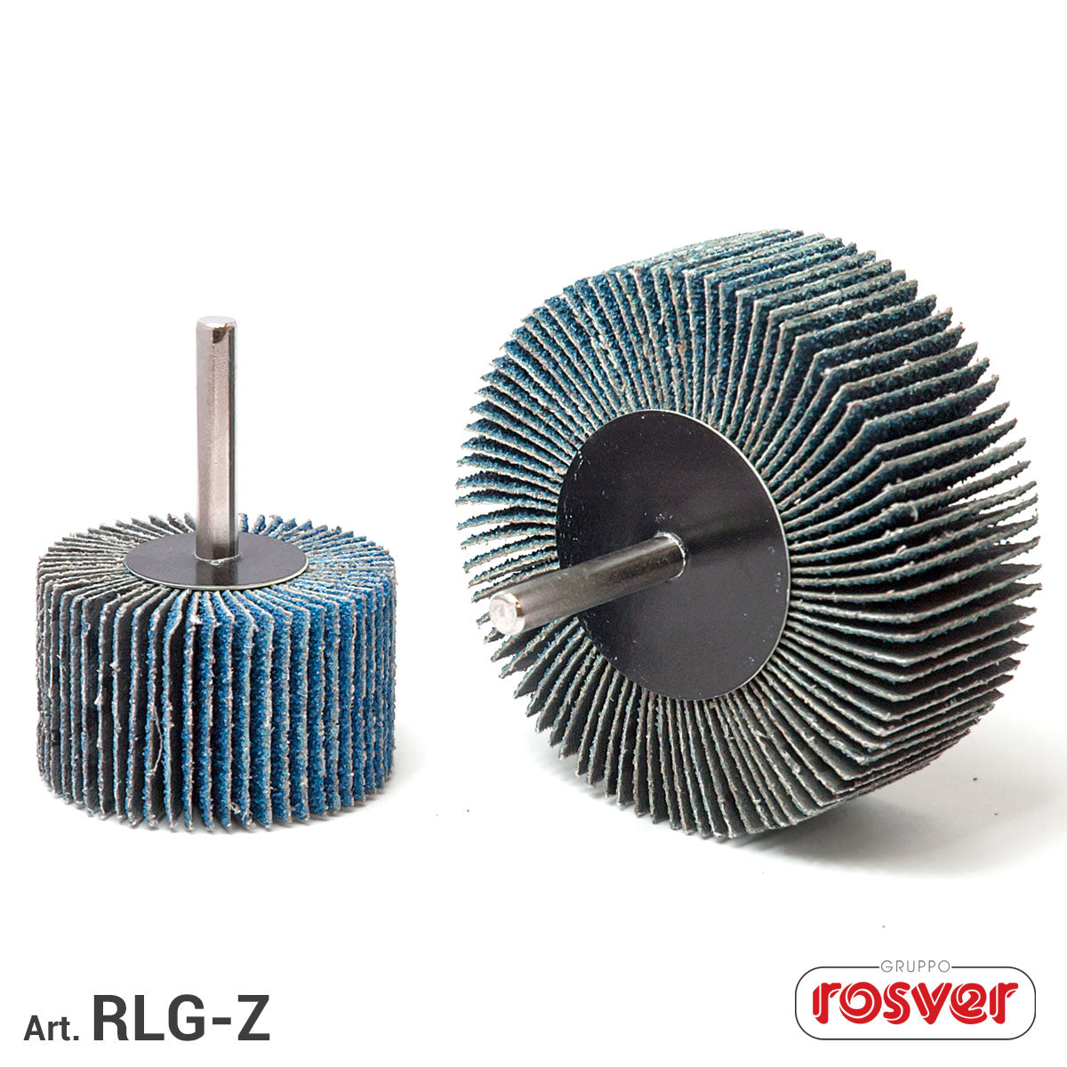 Zirconium Flap Wheels Rosver - RLG-Z D.20x15x6 - Conf.25pz