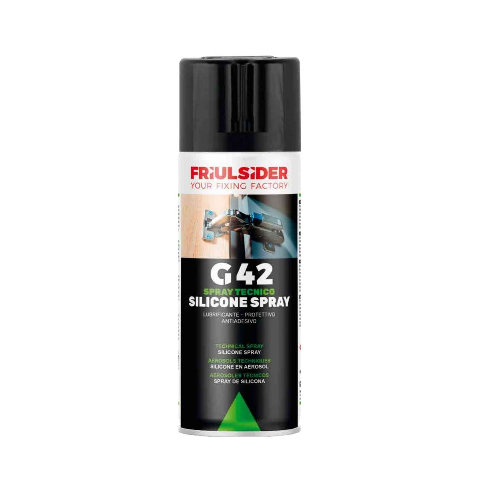 Technical silicone lubricant anti-adhesive spray 020 400ml - 12 pack - G42 Friulsider