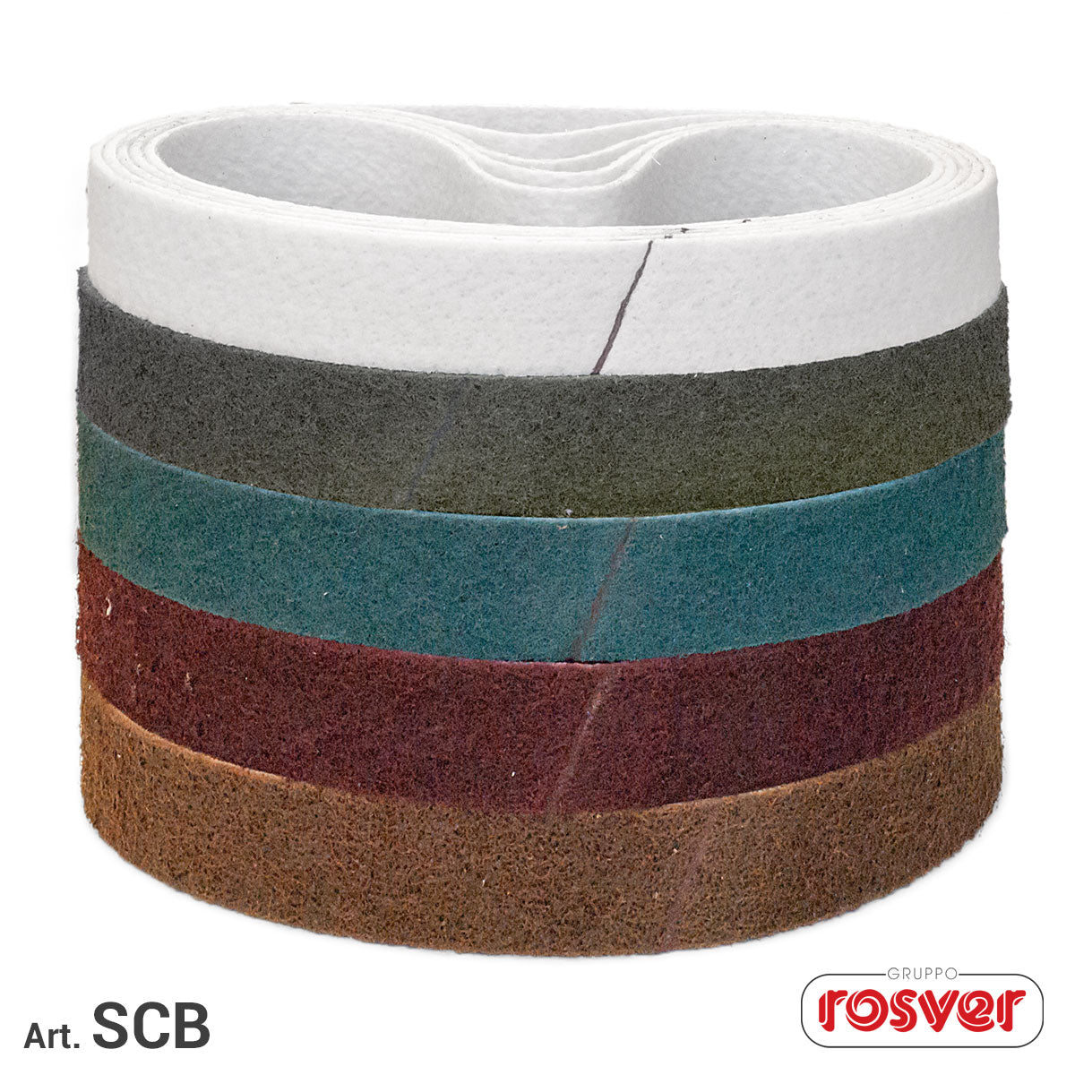 Scotch Brite Surface Conditioning Tapes - Rosver - SCB 3M SV.457xH.13 - Conf.10pz