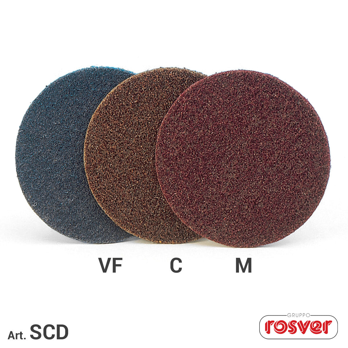 3M Scotch-Brite Surface Conditioning Discs - Rosver - SCD 3M D.115 - Conf.20pz