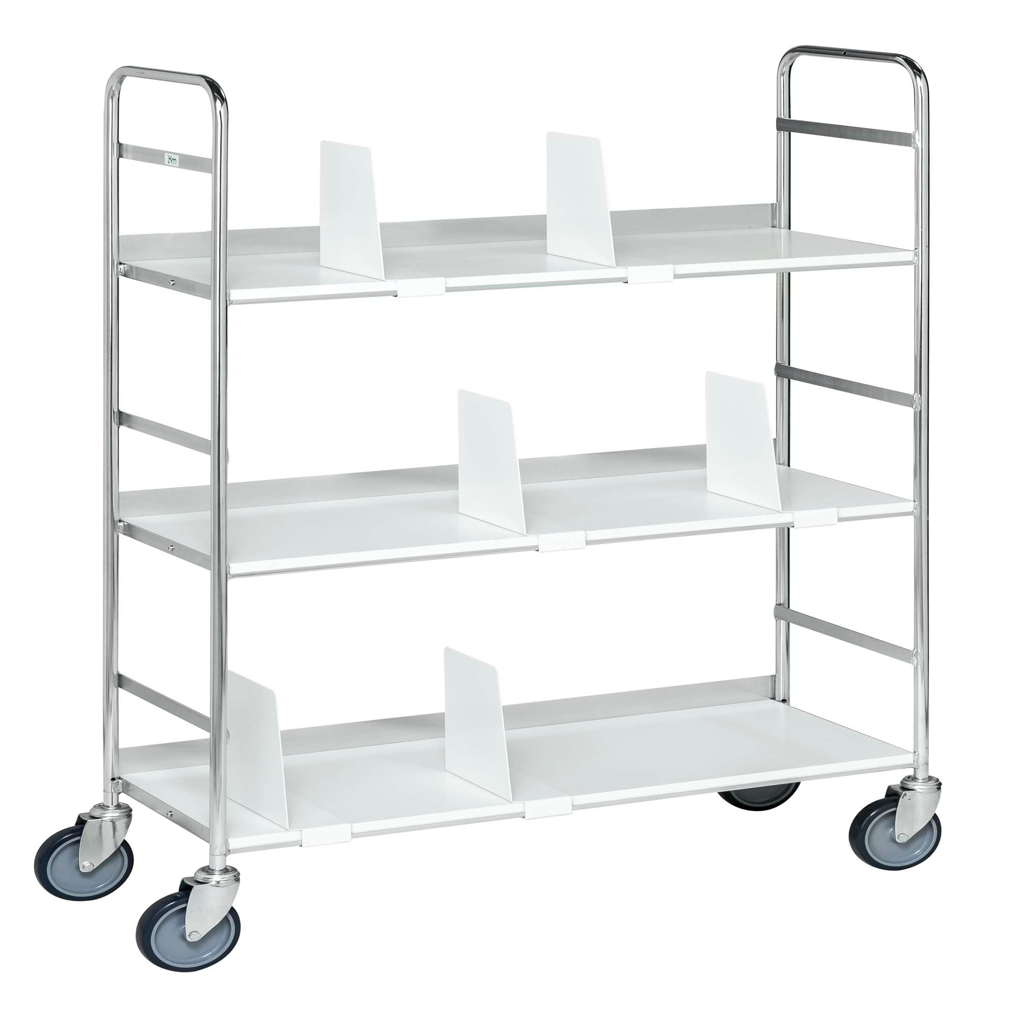 Moving shelf, Moveable shelf trolley LxWxH (mm) 790 x 290 x 1140 - Kongamek