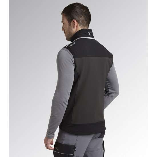 Carbon Tech work vest asphalt grey 702.175343 - Diadora