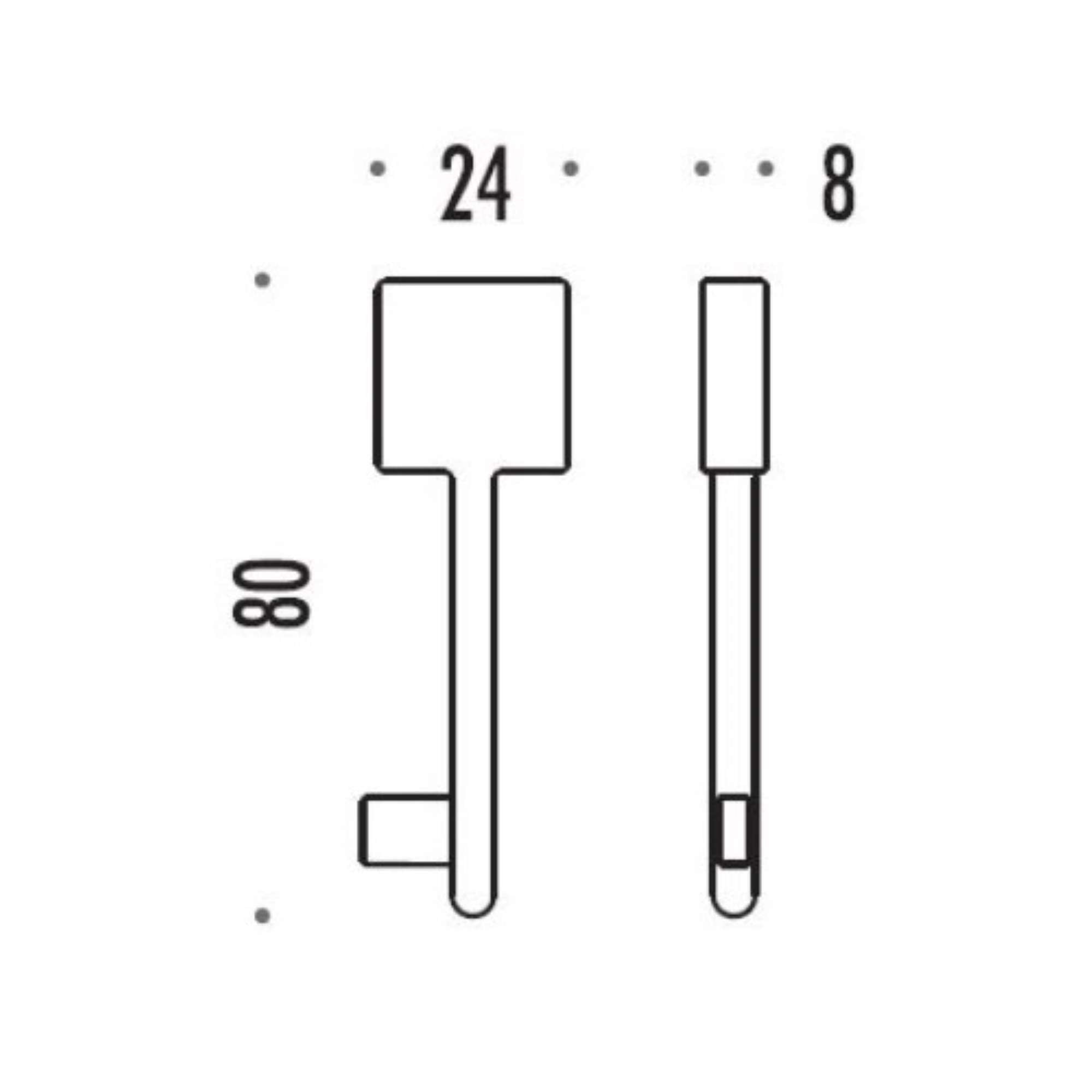 Spanner LC24 CM CROMAT - Colombo Design 0LC24-CM