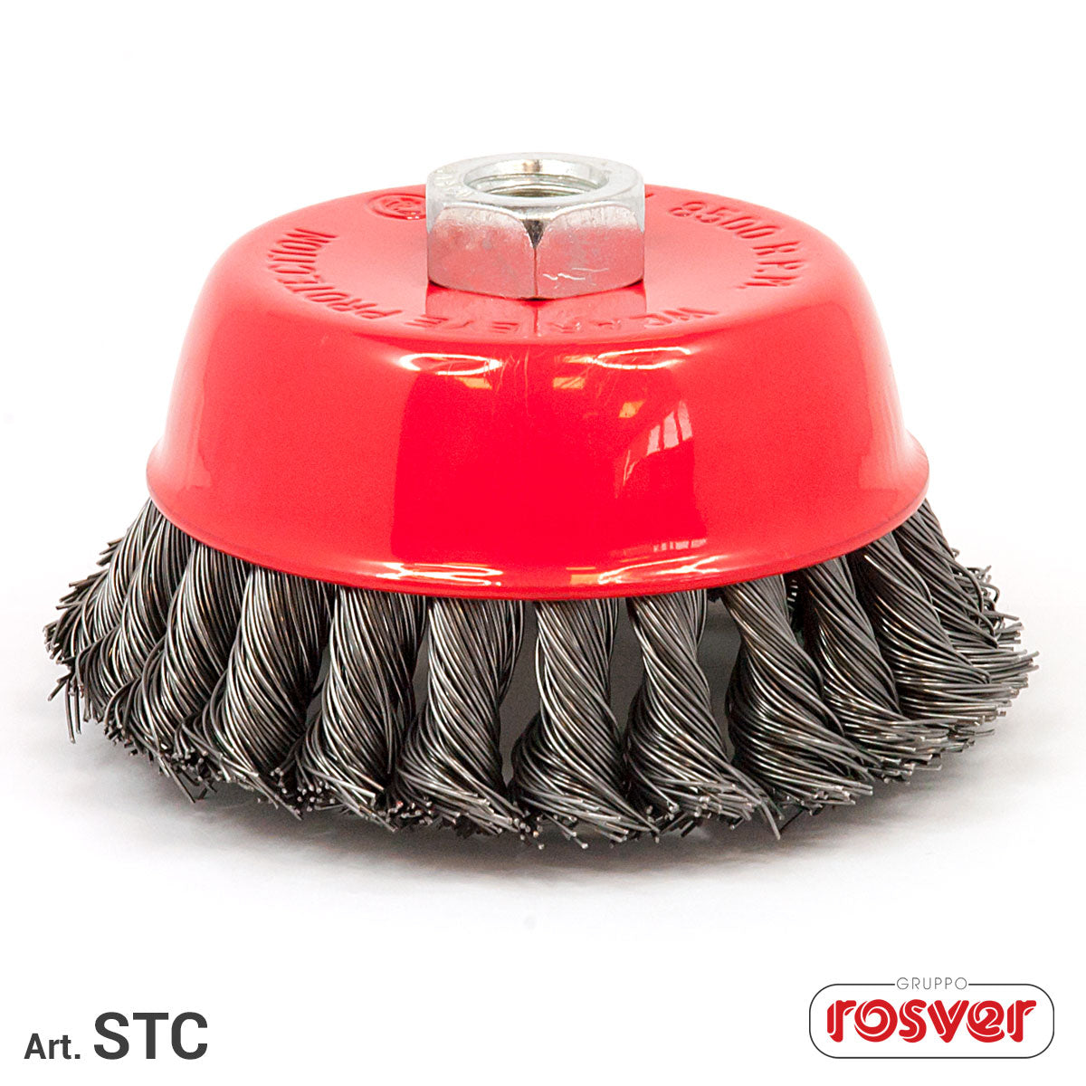 Twisted Cup Brush - Rosver - STC D.70 F.M14 - Conf.1pz