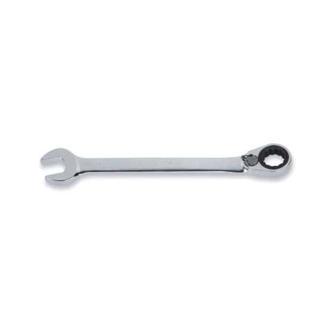 Reversible ratcheting combination wrenches, take-up angle: 5 - 142 Beta